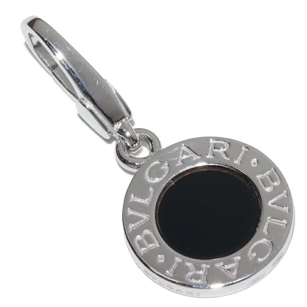 Bvlgari Bvlgari Bvlgari BVLGARI BVLGARI Au750 White Gold Onyx Pendant Metal Pendant DUTY FREE for USA Size ONE SIZE - 1 Thumbnail