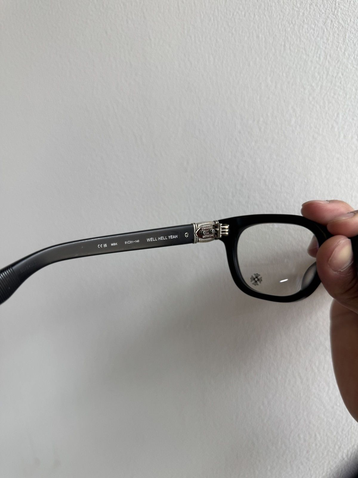 Chrome Hearts Chrome hearts foti “well hell yeah” glasses Size ONE SIZE - 5 Thumbnail