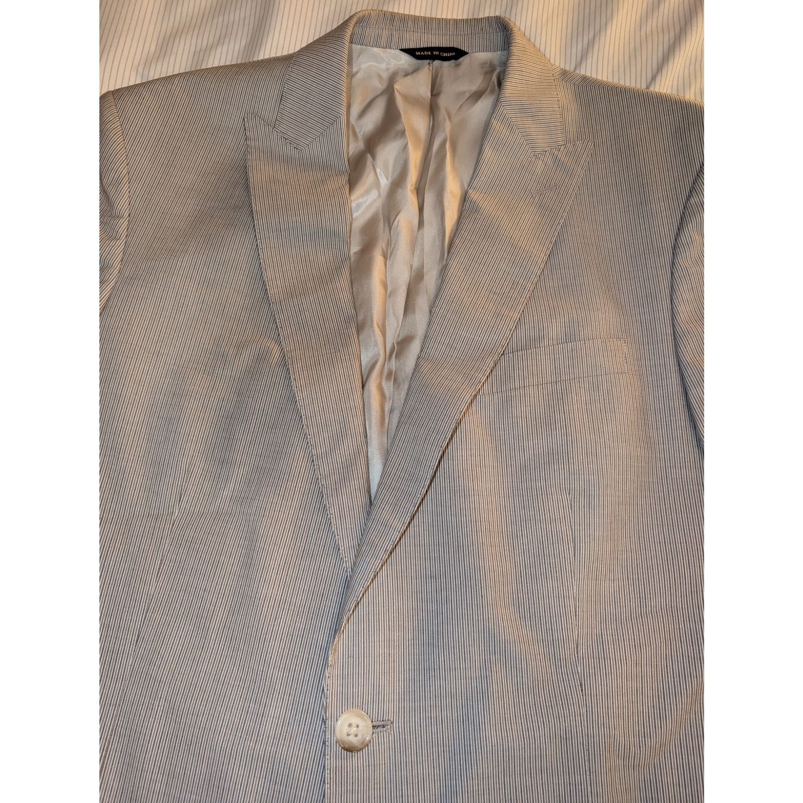 Banana Republic Banana Republic Cotton One Button Blazer 42R Tailored fit Size 42R - 2 Thumbnail