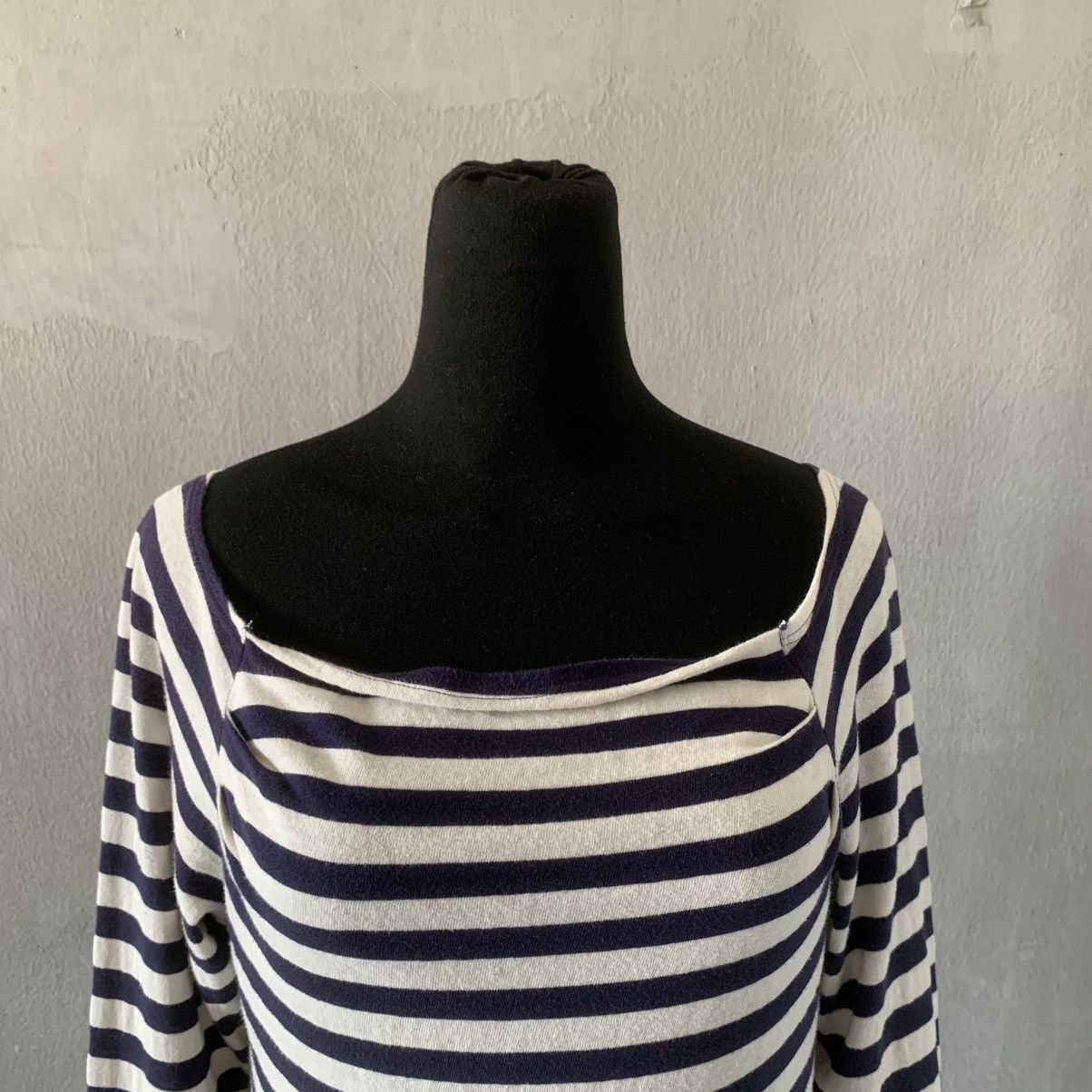 Limi Feu Limi Feu Stripes Off Shoulder Dress Size S / US 4 / IT 40 - 5 Thumbnail