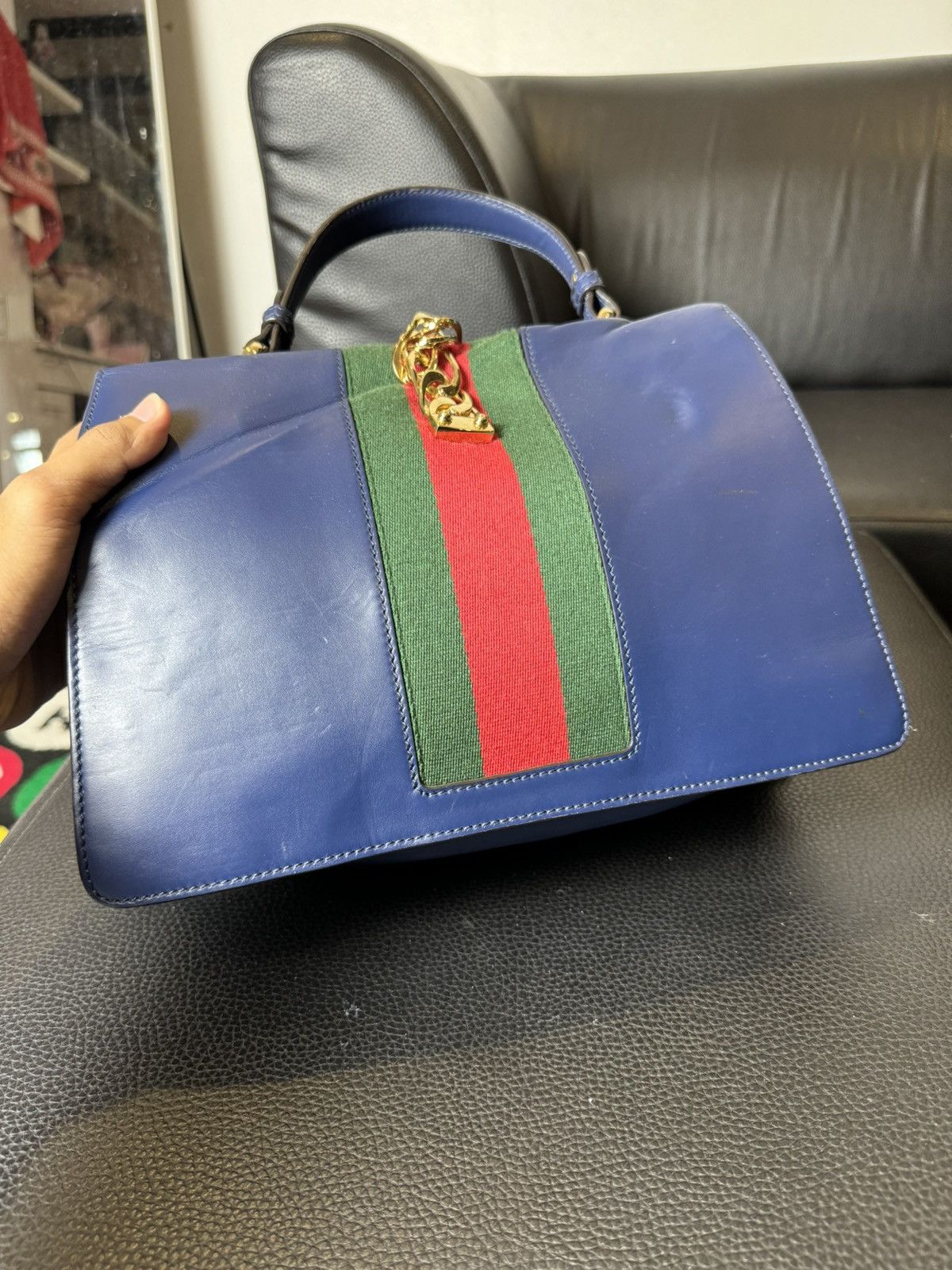 Gucci Gucci Cherryline | Sylvie Satchel Bag | Size ONE SIZE - 5 Thumbnail