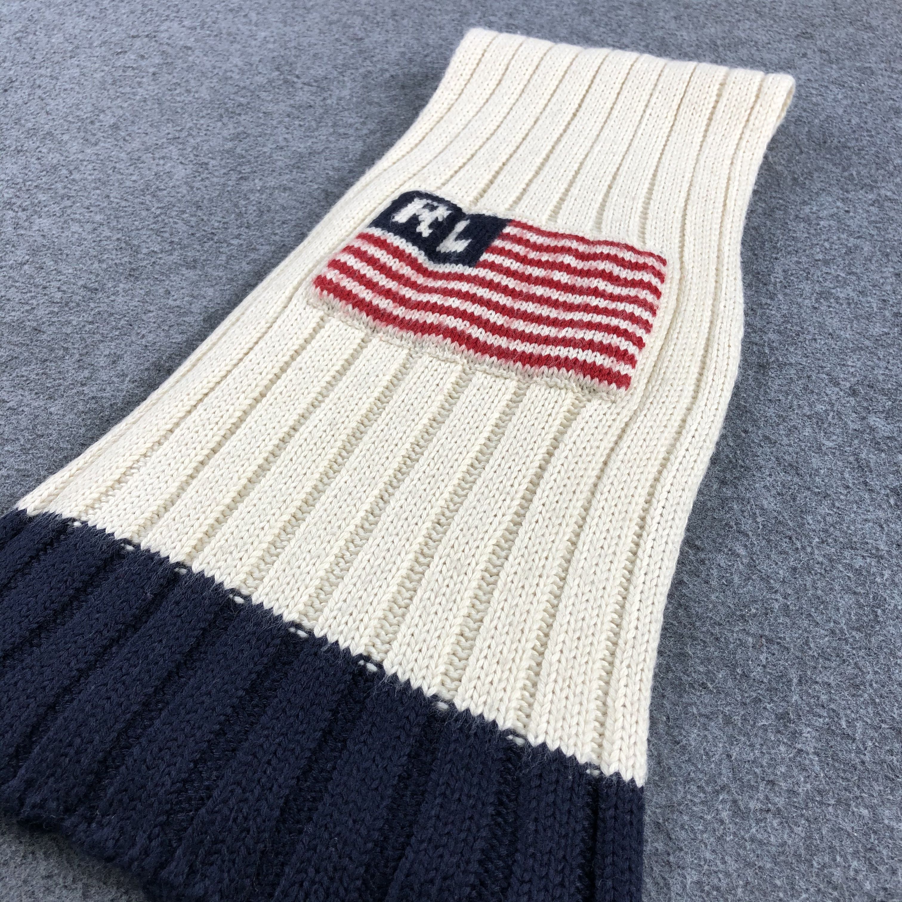 Ralph Lauren RL Ralph Lauren Wool Scarf Muffler V693 Size ONE SIZE - 4 Thumbnail