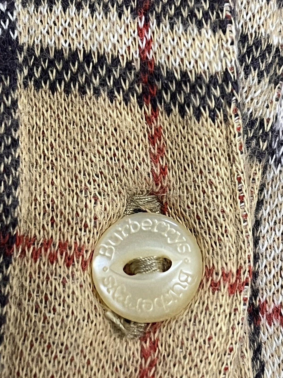 Burberry Vintage 80s burberry nova check polo shirt Size M / US 6-8 / IT 42-44 - 4 Thumbnail