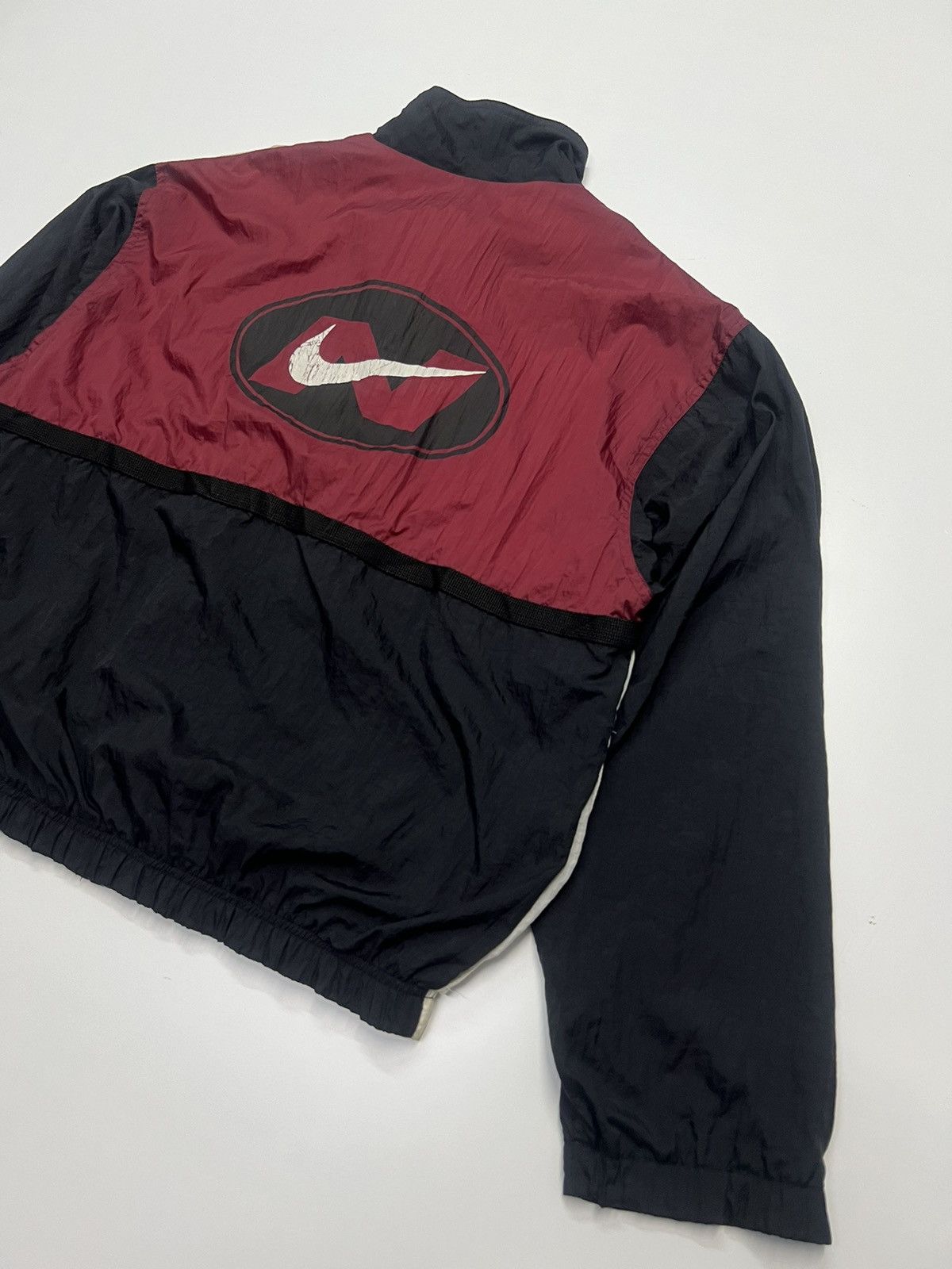Nike VINTAGE NIKE SWOOSH BIG LOGO WINDBREAKER Size US L / EU 52-54 / 3 - 9 Thumbnail