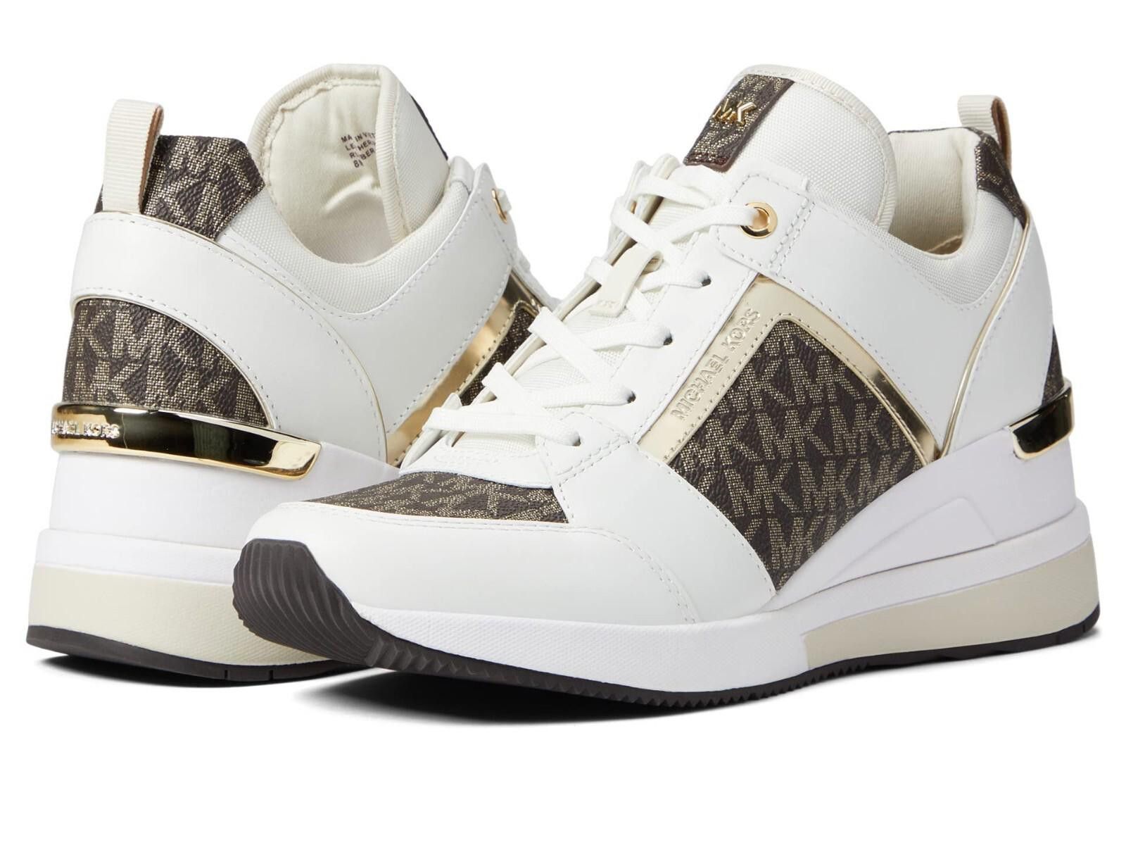 Michael Kors Michael Kors Trainer Georgie Optic Sneakers 9.5 M NEW Size US 9.5 / IT 39.5 - 5 Thumbnail