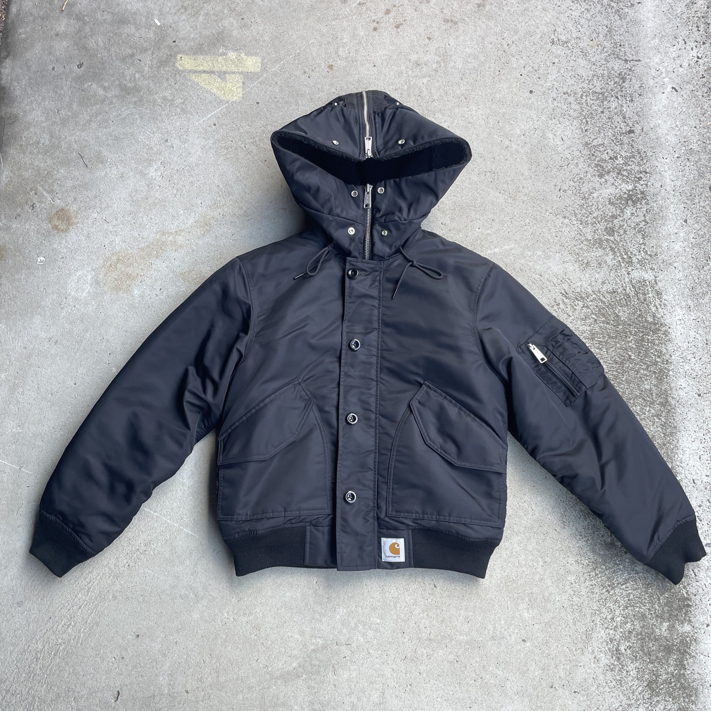 Carhartt Carhartt Oltena Jacket — XS (Black) — Brand New Size US XS / EU 42 / 0 - 1 Thumbnail