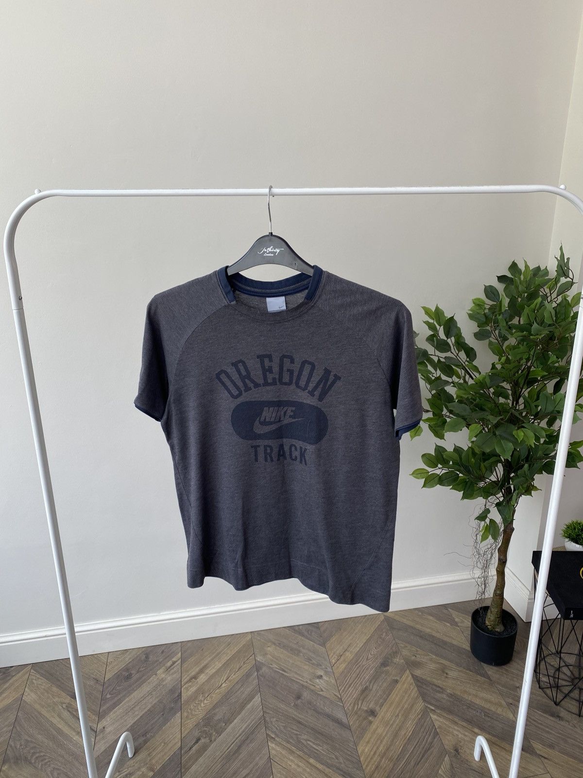 Nike × Vintage Vintage Nike Oregon T-Shirt Men’s Gray Athletic Size US M / EU 48-50 / 2 - 3 Thumbnail