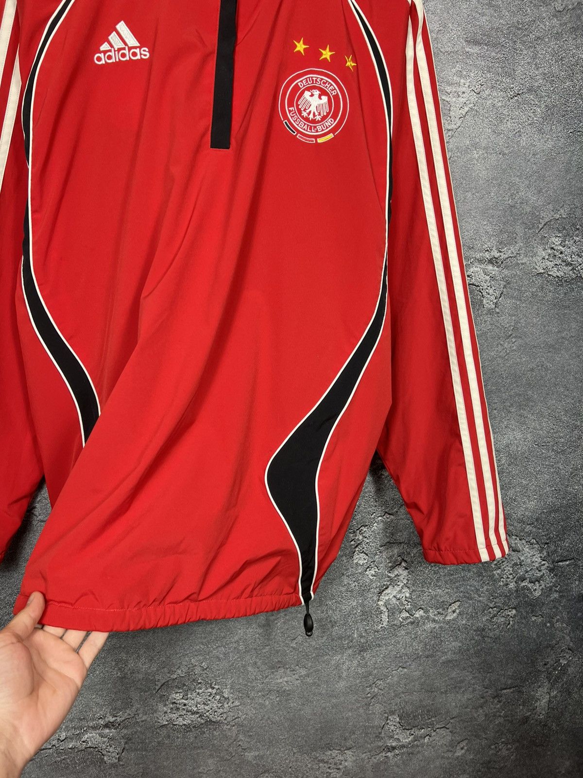 Adidas Vintage 2005 Deutschland Germany Reversible Track Jacket Size US L / EU 52-54 / 3 - 4 Thumbnail