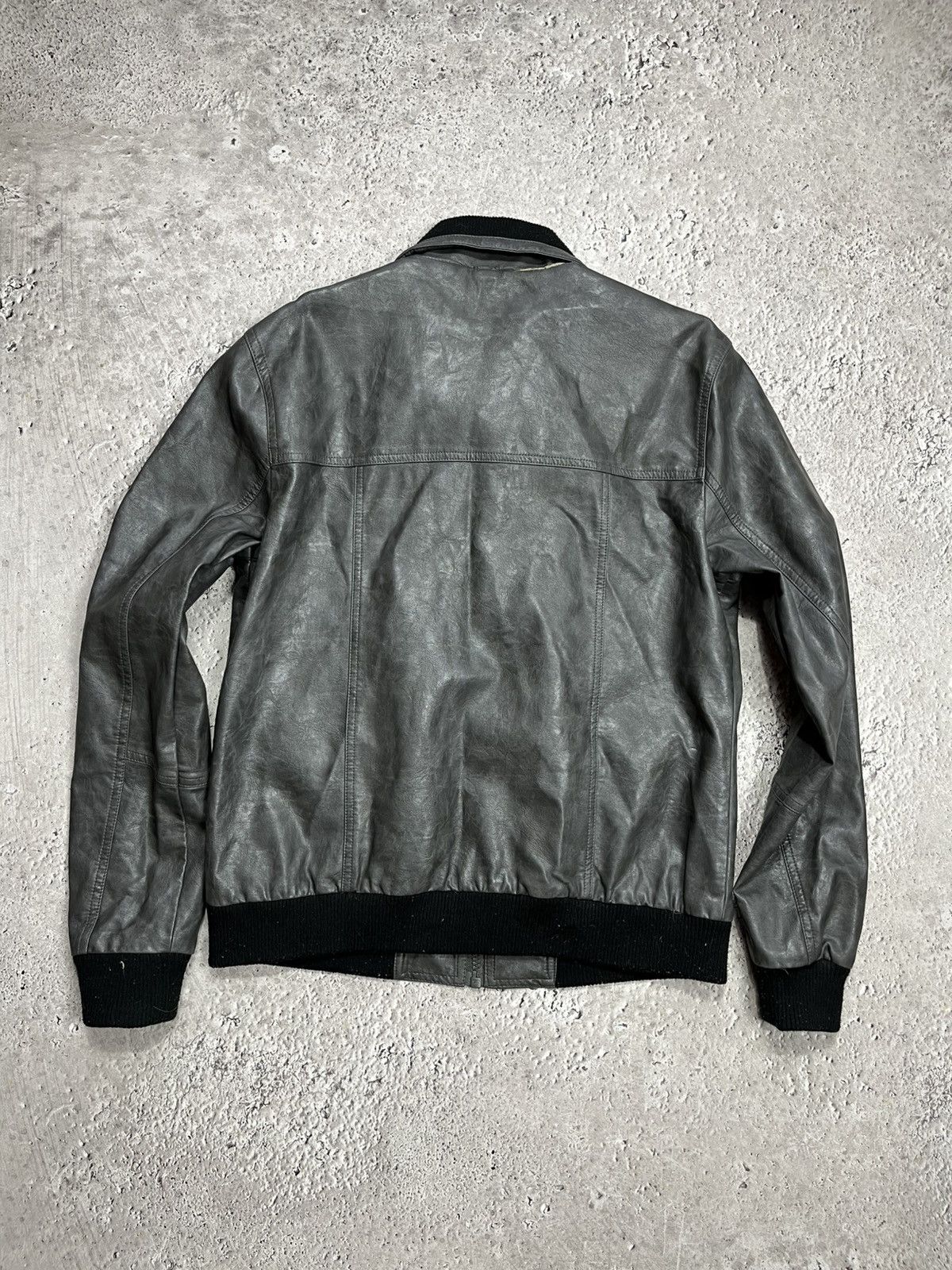 Other Livergy Faux Leather Bomber Jacket Mens Size 50 Black Flight Size US M / EU 48-50 / 2 - 10 Thumbnail
