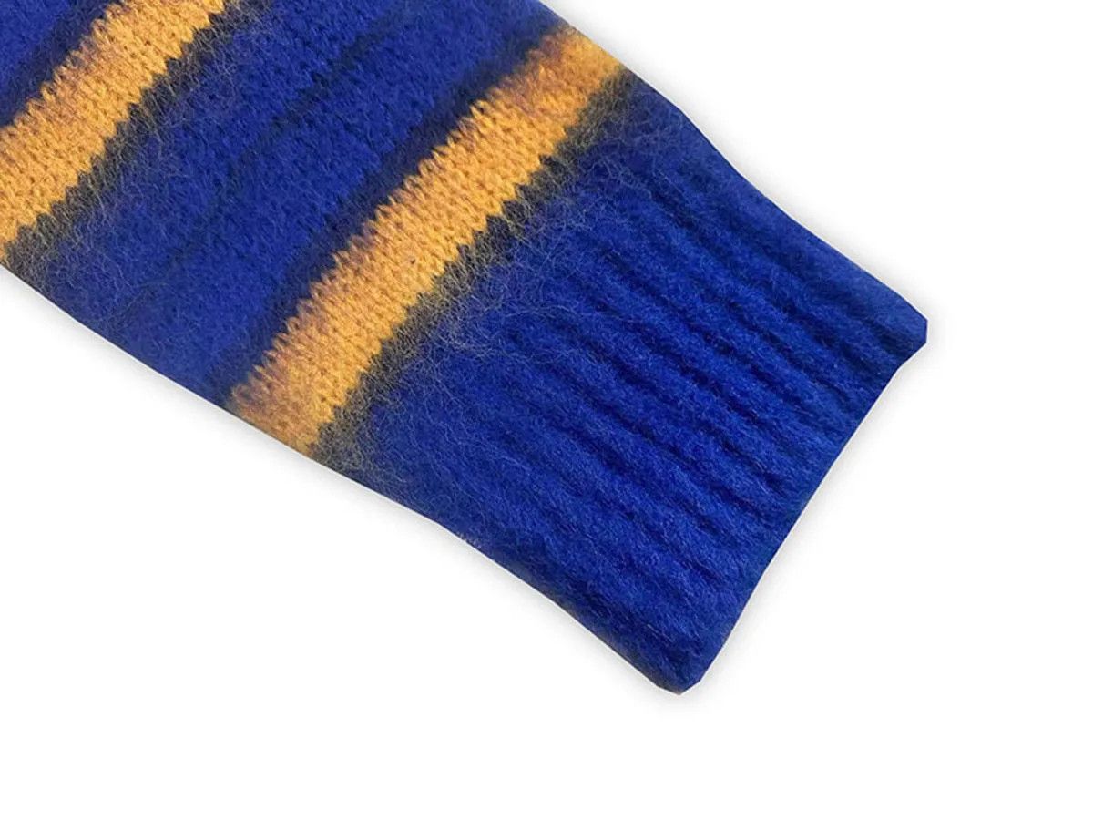 Vintage Stripe yello and blue knitwear Size US M / EU 48-50 / 2 - 7 Thumbnail