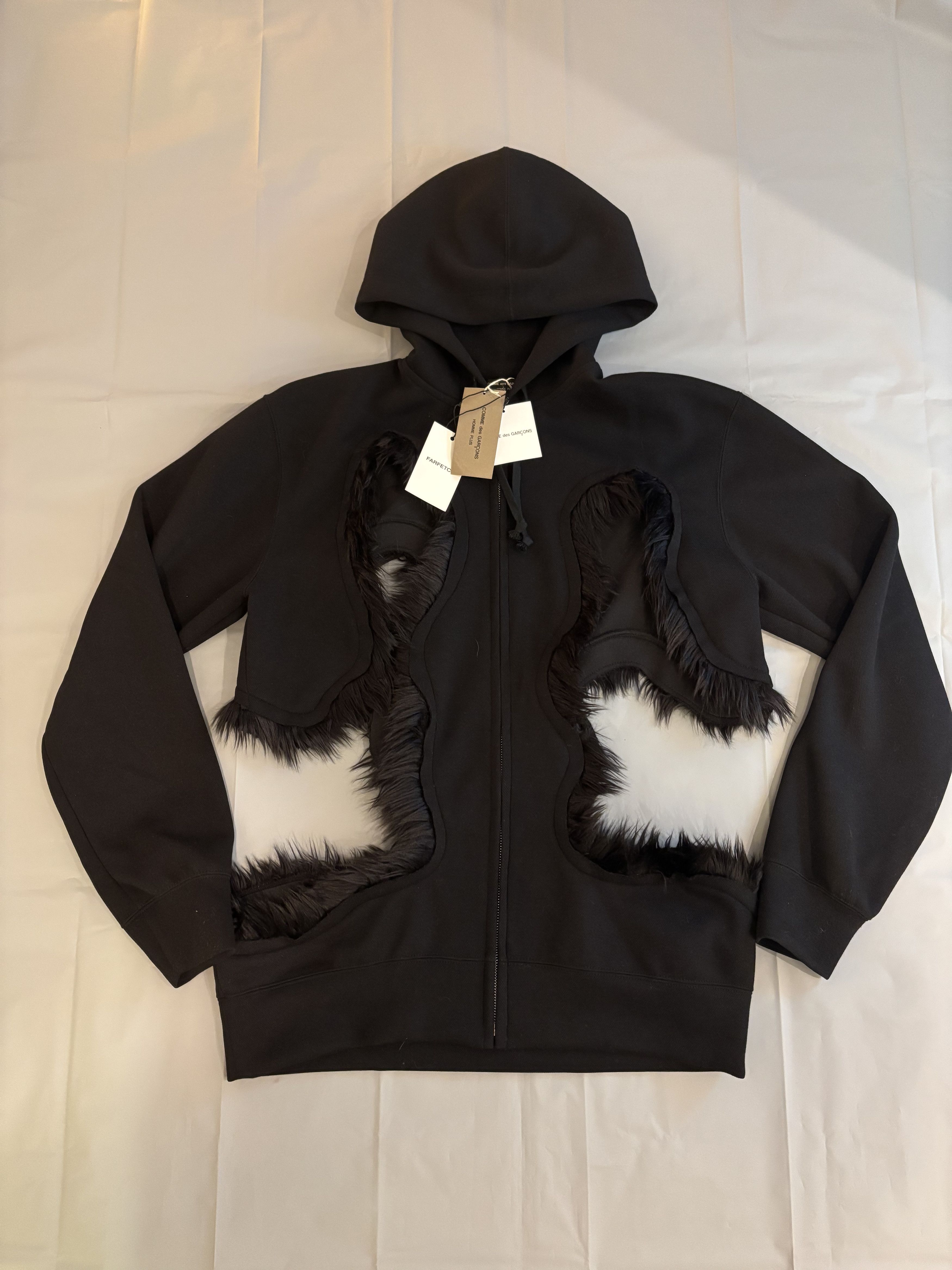 Comme des Garcons Sweat ajourée en poil Comme des Garçons Homme Plus Size US L / EU 52-54 / 3 - 1 Thumbnail