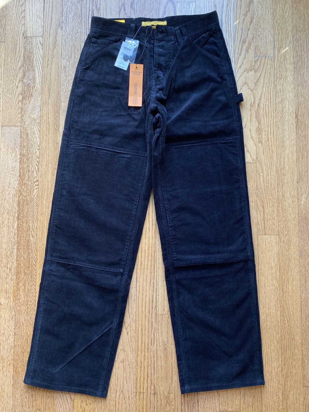 Bodega × Todd Snyder Bodega x Todd Snyder Corduroy Double Knee Welder Pants Size US 28 / EU 44 - 1 Thumbnail