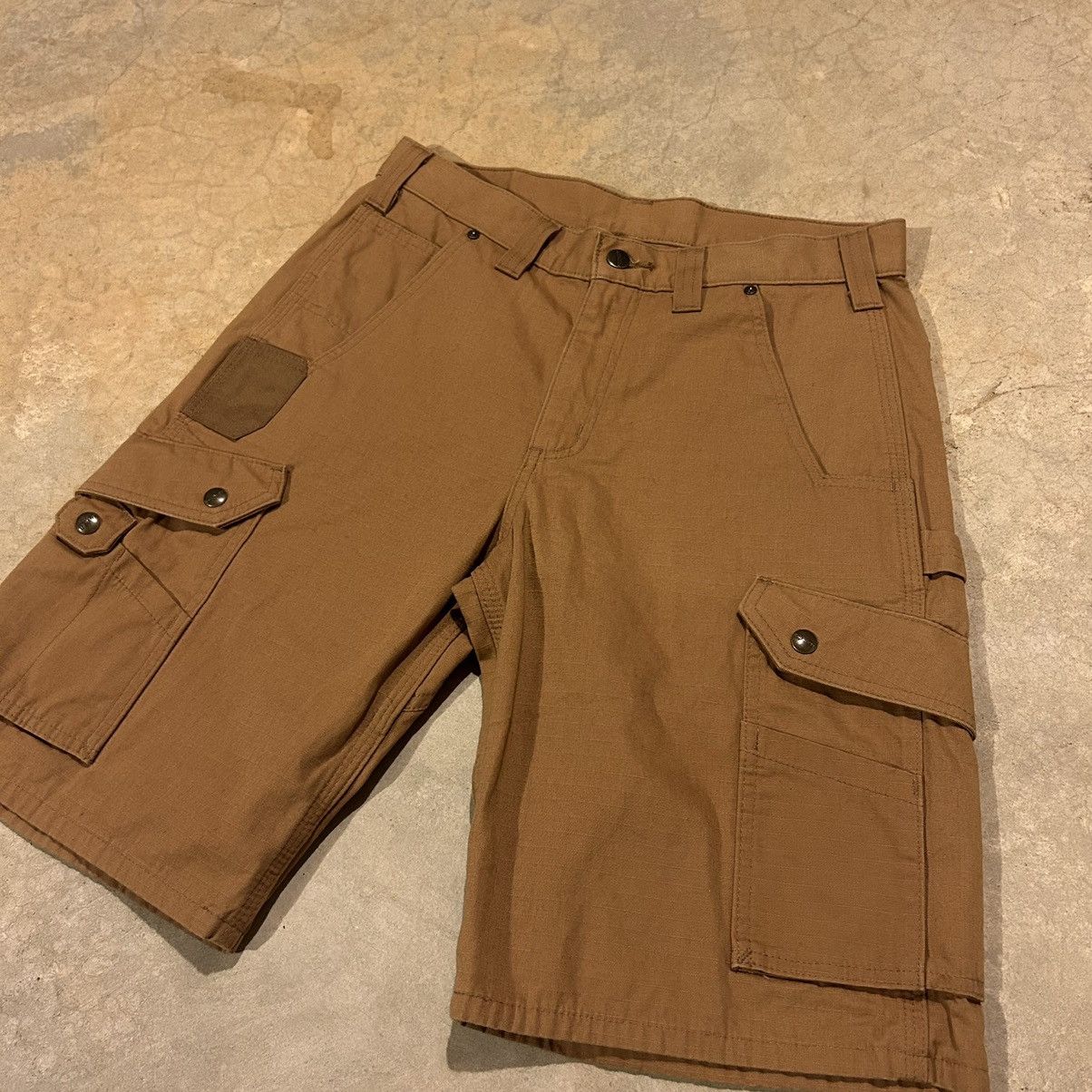 Carhartt × Vintage Essential Vintage Y2K Carhartt Workwear Cargo Shorts Skater Size US 30 / EU 46 - 4 Thumbnail