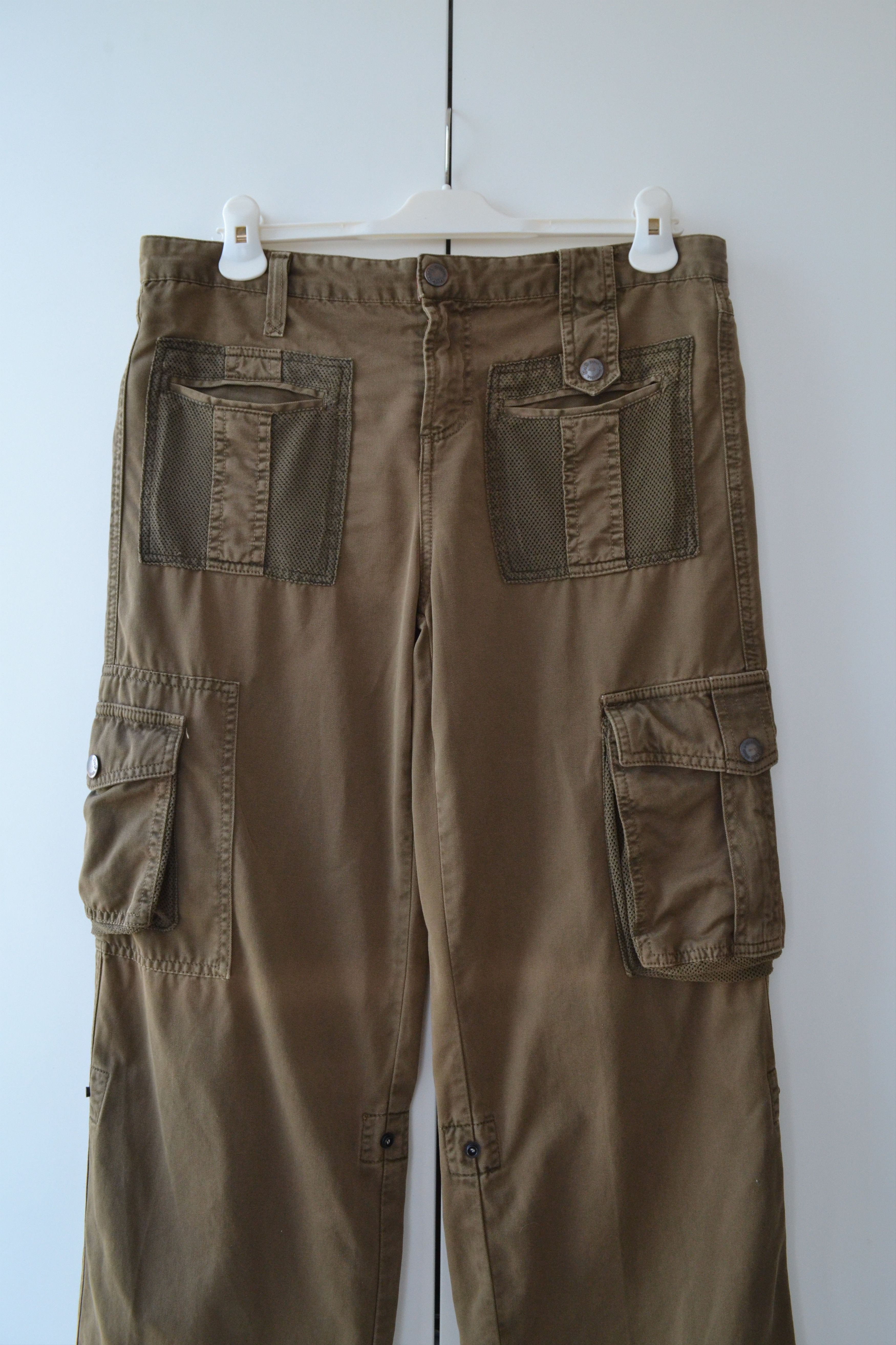 Dolce & Gabbana Dolce Gabbana Cargo Pants Bondage 2003 D&G Brown Trousers Size US 30 / EU 46 - 5 Thumbnail