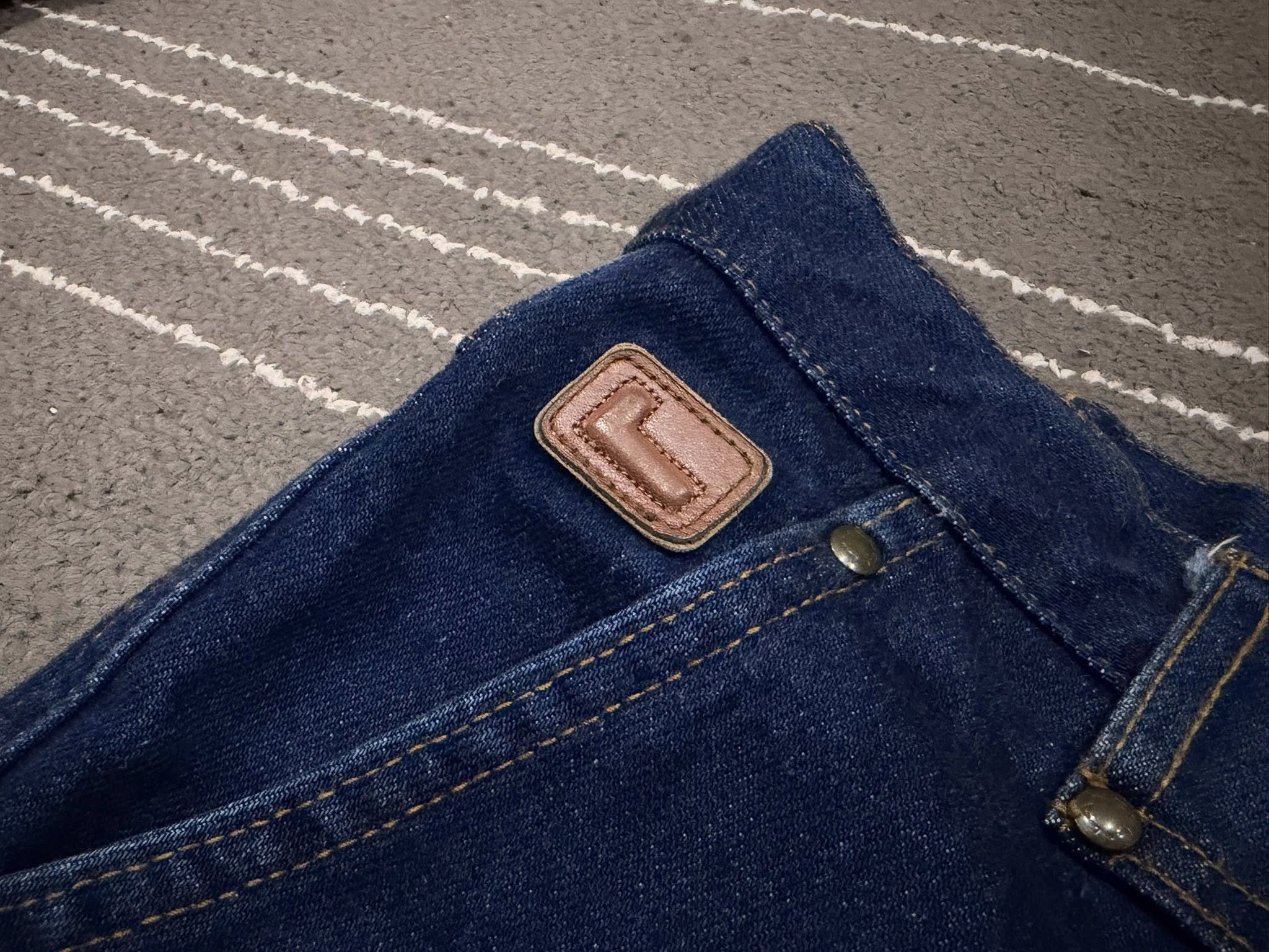 Lancel luxury denim LANCEL PARIS indigo japan W 38 3159 Size US 38 / EU 54 - 4 Thumbnail