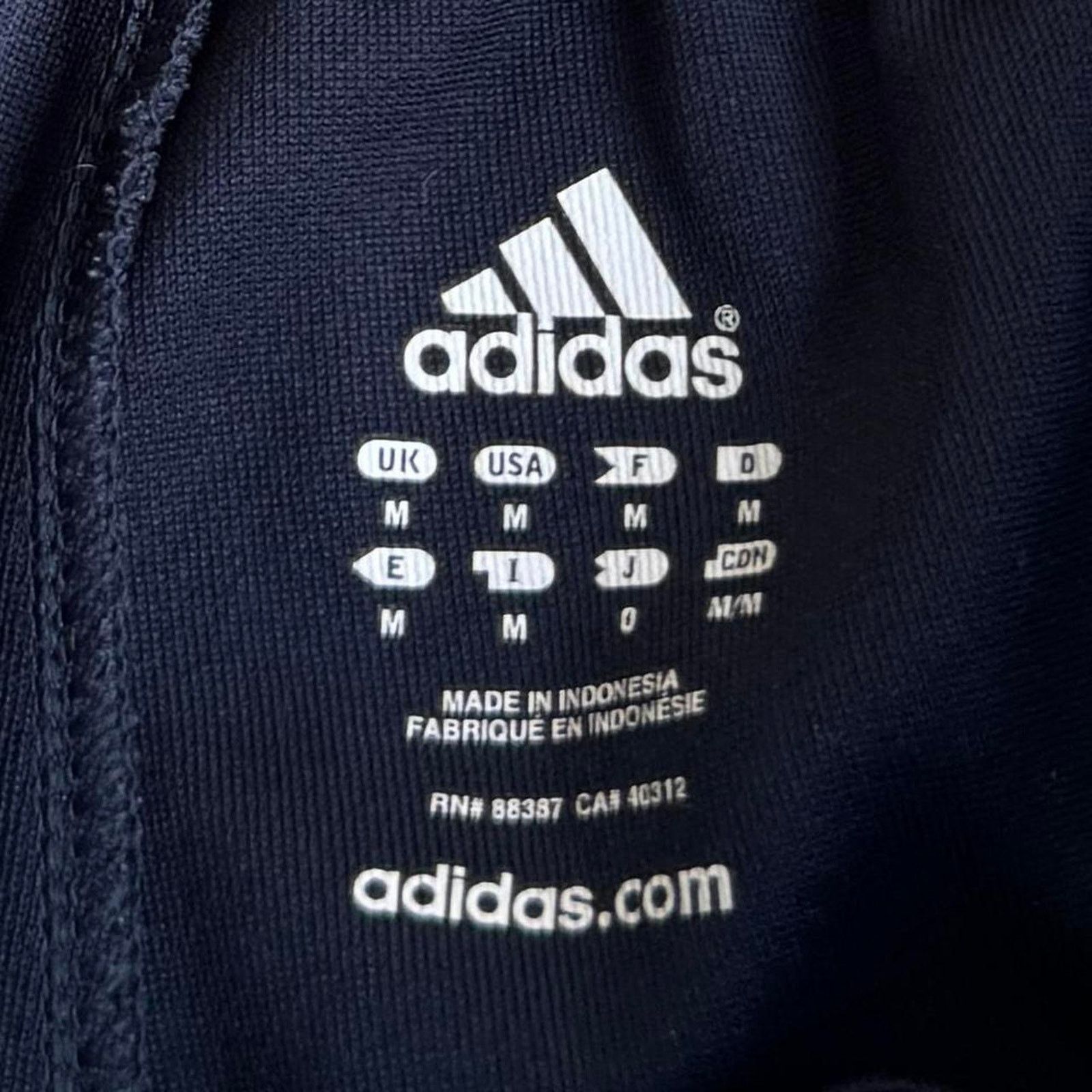 Adidas × Vintage Adidas Navy Blue Baggy Essential Sweatpants Size US 34 / EU 50 - 4 Thumbnail