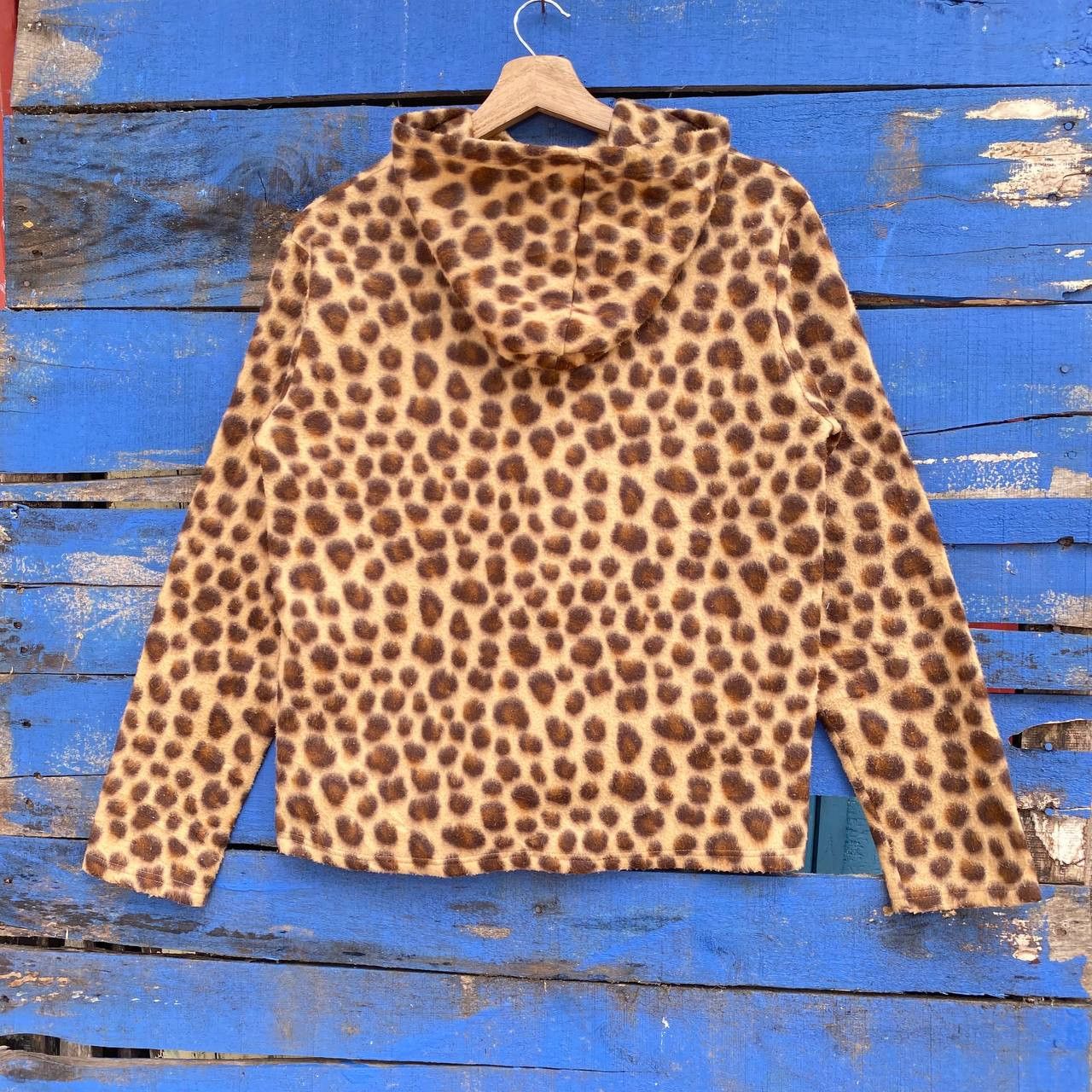 Puma Puma Leopard Fleece Hoodie Size US XS / EU 42 / 0 - 4 Thumbnail