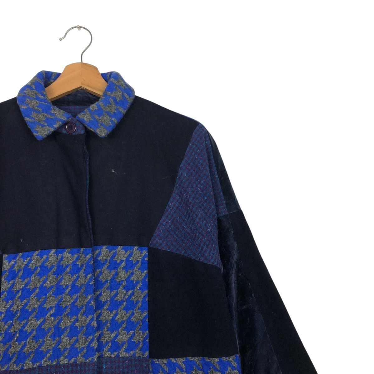 Japanese Brand 🔥VINTAGE CHORE JACKET INDIGO PATCHWORK DESIGN KAPITAL STYLE Size US M / EU 48-50 / 2 - 8 Thumbnail