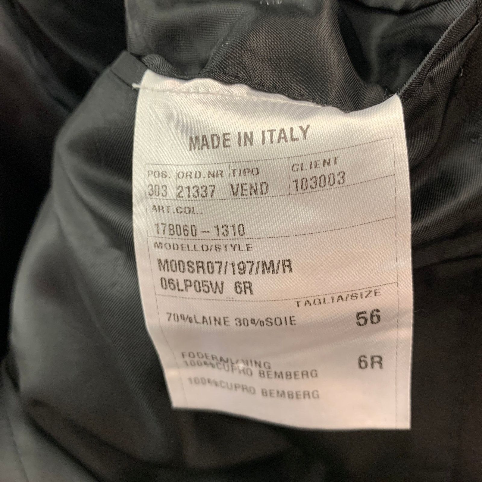 Lanvin LANVIN Size 46 Black Wool Silk Tuxedo Sport Coat Size 46R - 8 Thumbnail