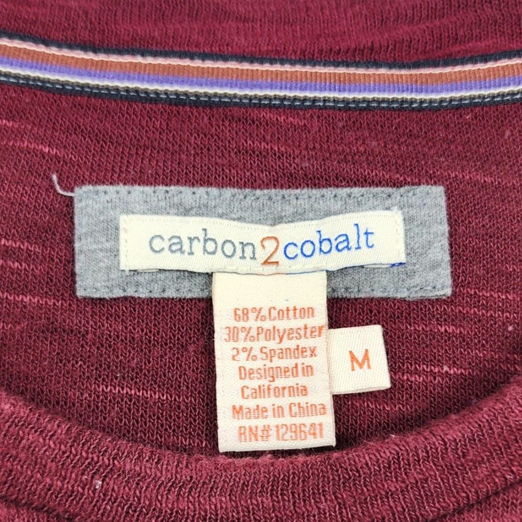 Carbon2Cobalt **Carbon2cobalt Mens Medium Burgundy Long Sleeve Casual Knit Shirt** User: **Carbon2cobalt Medium Mens Burgundy Long Sleeve Casual Knit Shirt** Size US M / EU 48-50 / 2 - 5 Thumbnail