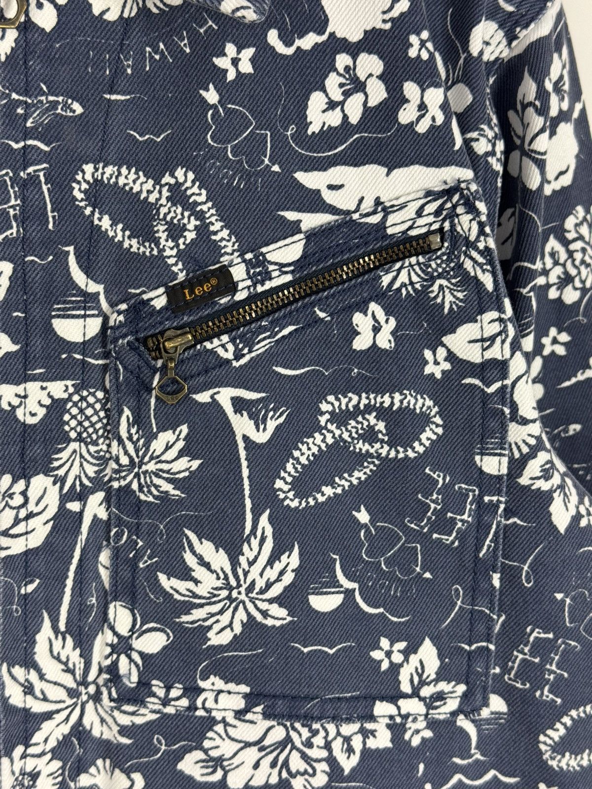 Lee NWT Lee 91B Floral Graphic Regular Jacket Size US M / EU 48-50 / 2 - 7 Thumbnail