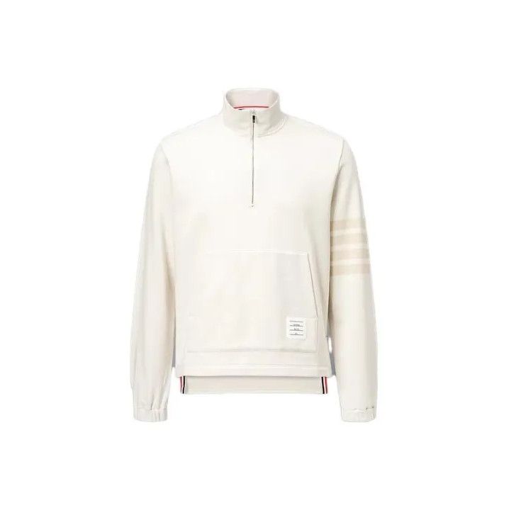 Thom Browne Thom Browne Classic Striped Long Sleeve Sweatshirt Size US M / EU 48-50 / 2 - 1 Thumbnail