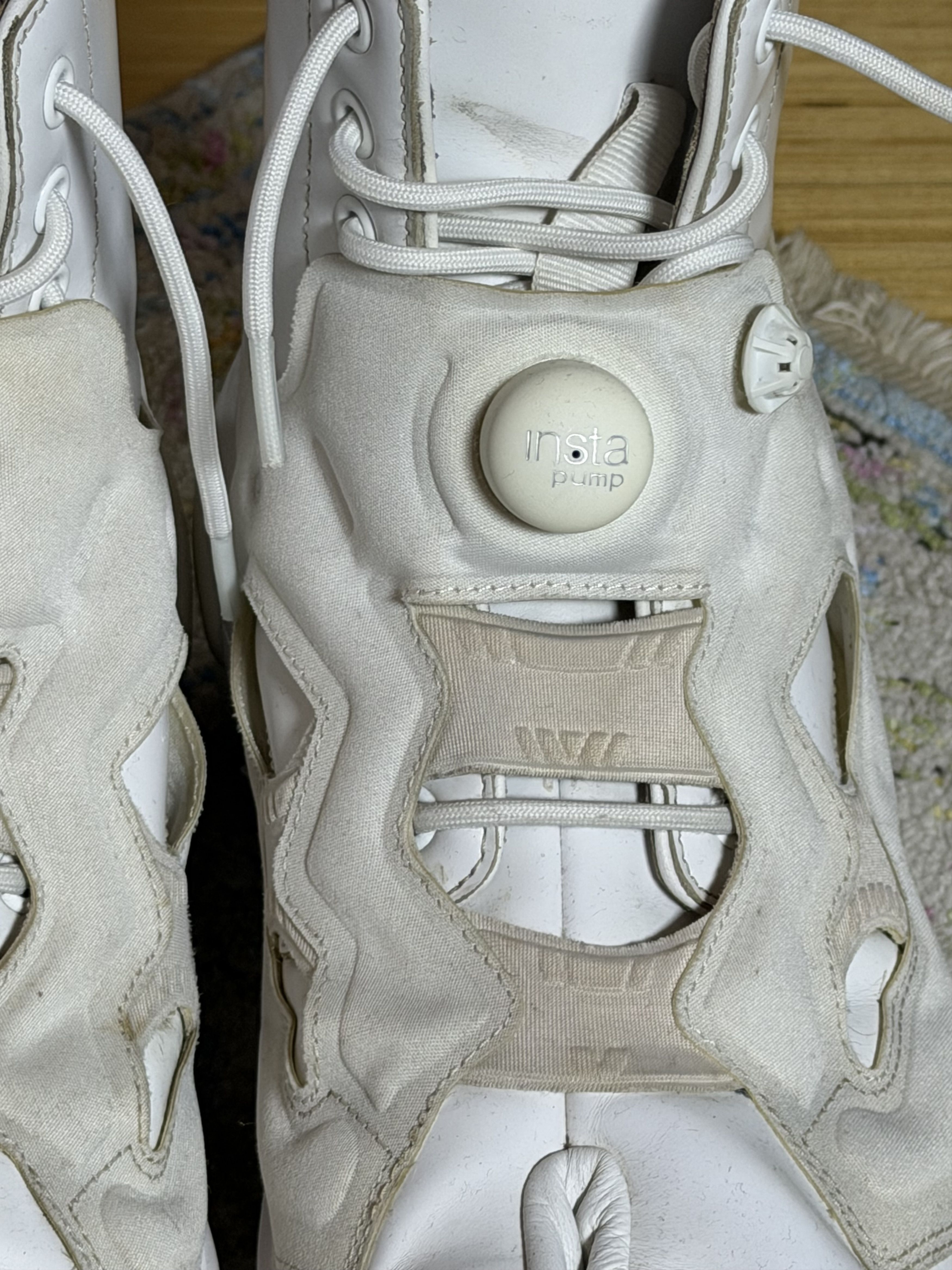 Maison Margiela × Reebok Maison Margiela x Reebok Instapump Fury Tabi Pump Sneakers Size US 10.5 / EU 43-44 - 8 Thumbnail