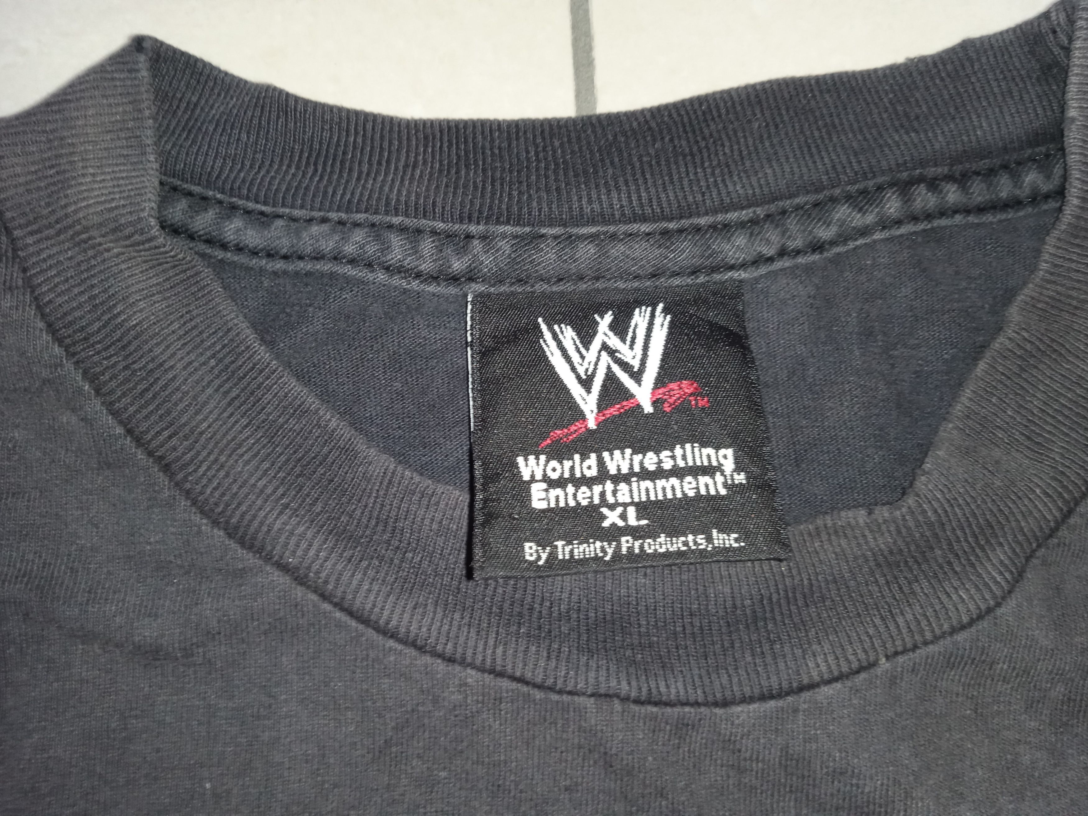 WWE Vintage 00s WWE Batista Wrestling T Shirt Distressed Size US XL / EU 56 / 4 - 3 Thumbnail