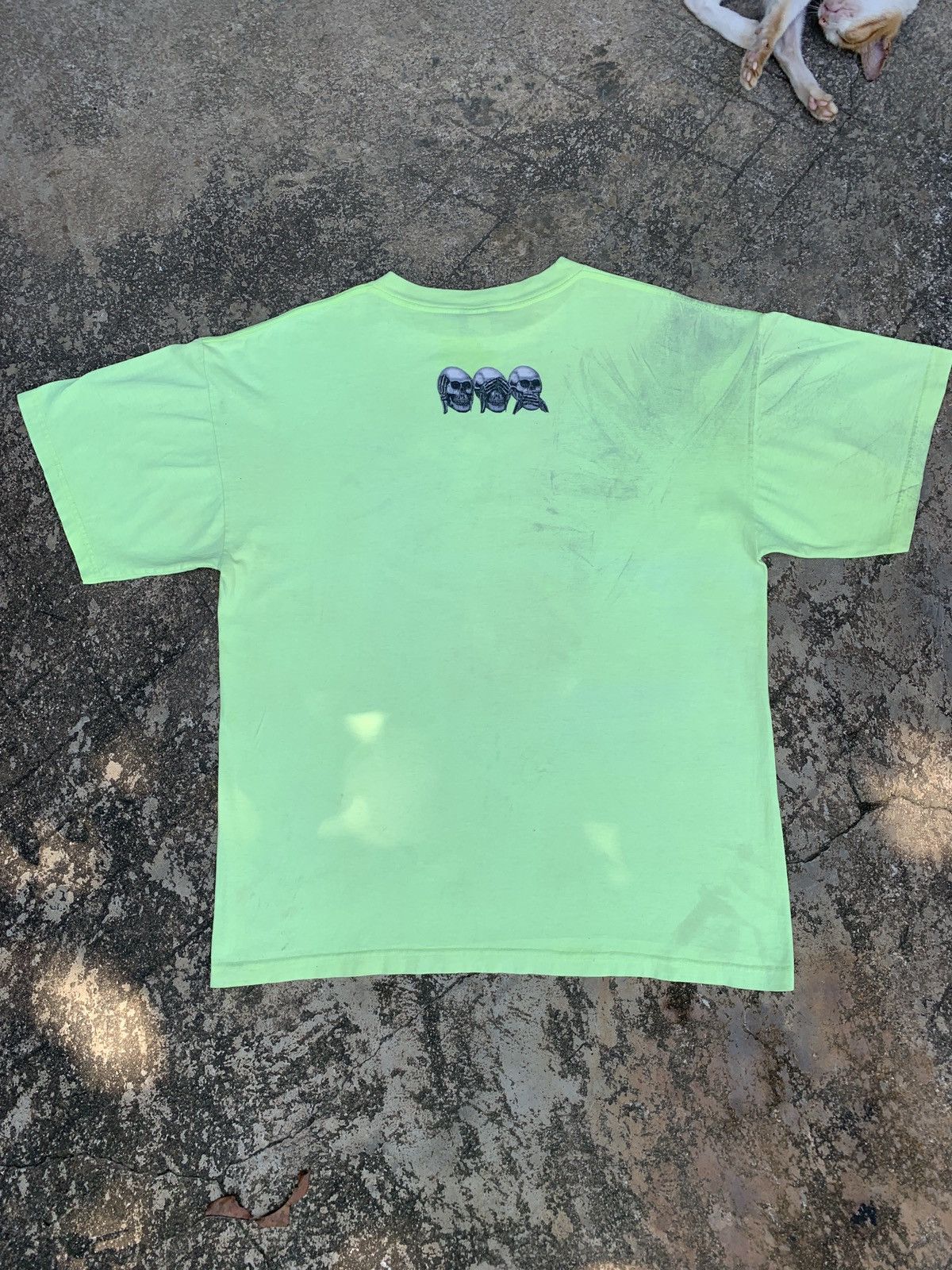 Vintage y2k Extreme Limit Skull Tribal Graphic Trash Tee Size US XL / EU 56 / 4 - 2 Thumbnail