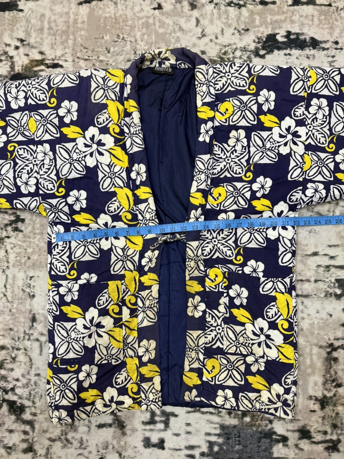 Japanese Brand Vintage Hanten Paded Jacket Drawstring Kimono Size US M / EU 48-50 / 2 - 10 Thumbnail