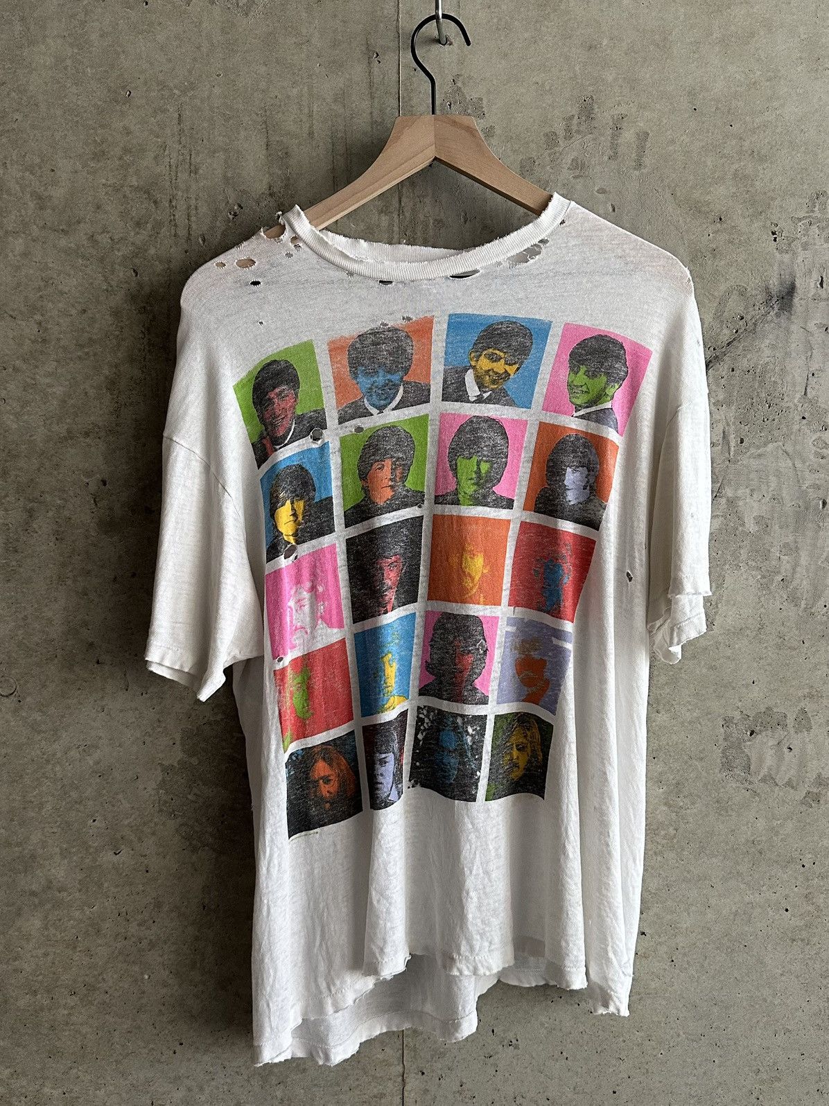Vintage 89’ Vintage Beatles Single Stitch Tee Size US XL / EU 56 / 4 - 1 Thumbnail