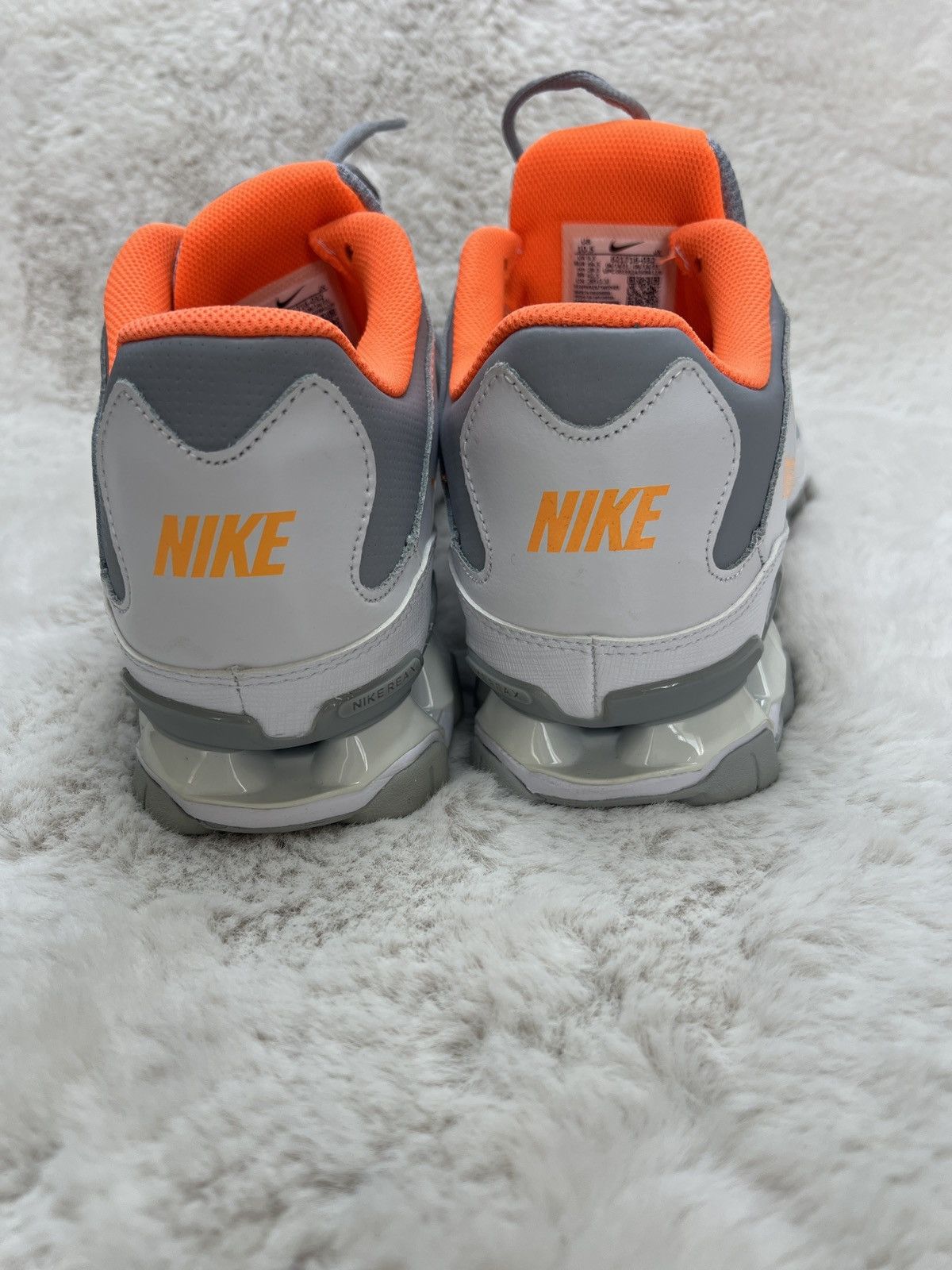 Nike Nike Sneakers REAX 8 TR Wolf Grey Total Orange Size US 10.5 / EU 43-44 - 11 Thumbnail