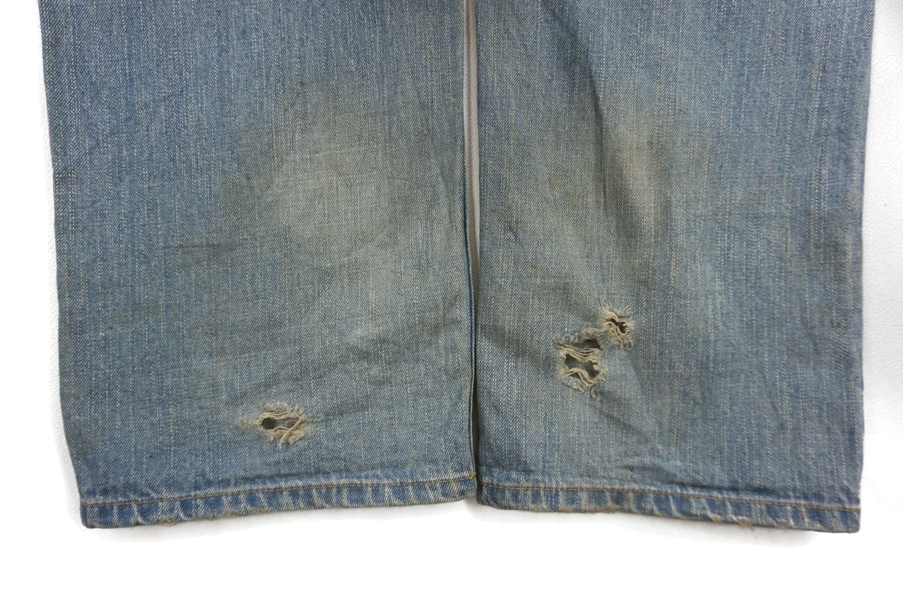 Japanese Brand Mackdaddy Selvedge Jeans fits W41xL33.5 Baggy Denim Size US 36 / EU 52 - 12 Thumbnail