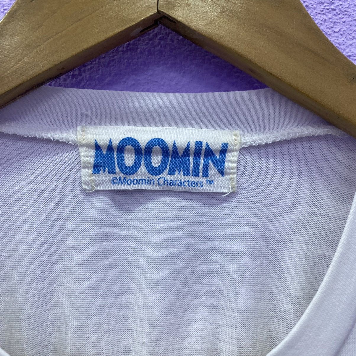 Vintage Vintage Moomin Characters Stripes T-shirt Size S / US 4 / IT 40 - 3 Thumbnail