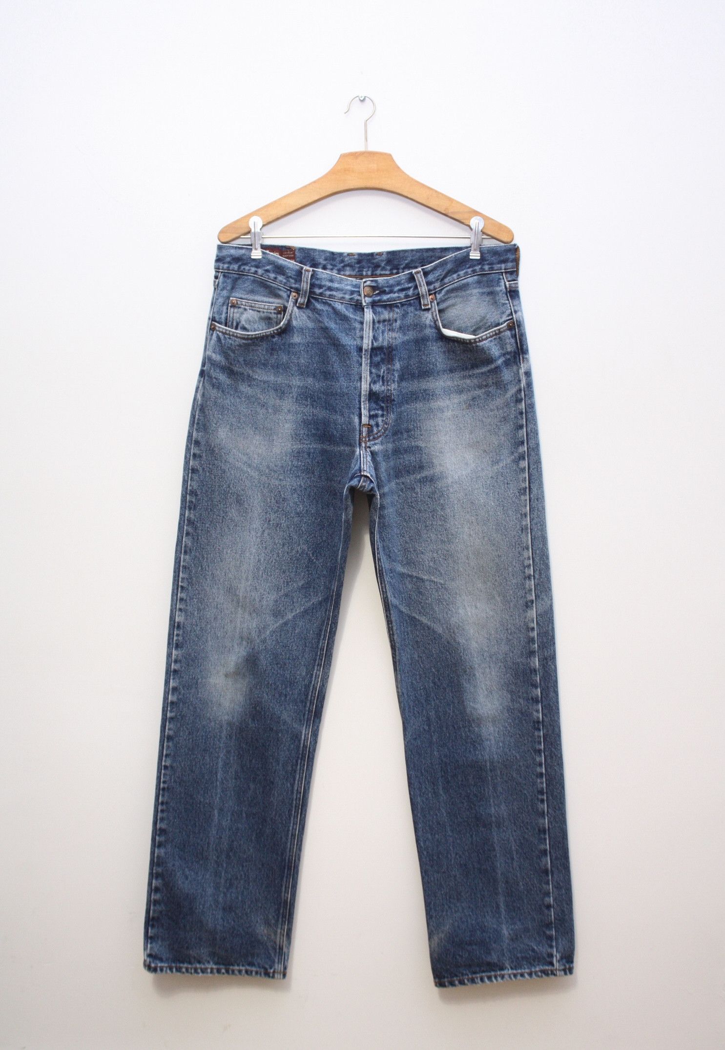 Marlboro Classics Marlboro Classics Blue Denim Jeans Men's W36L34 Size US 36 / EU 52 - 1 Thumbnail