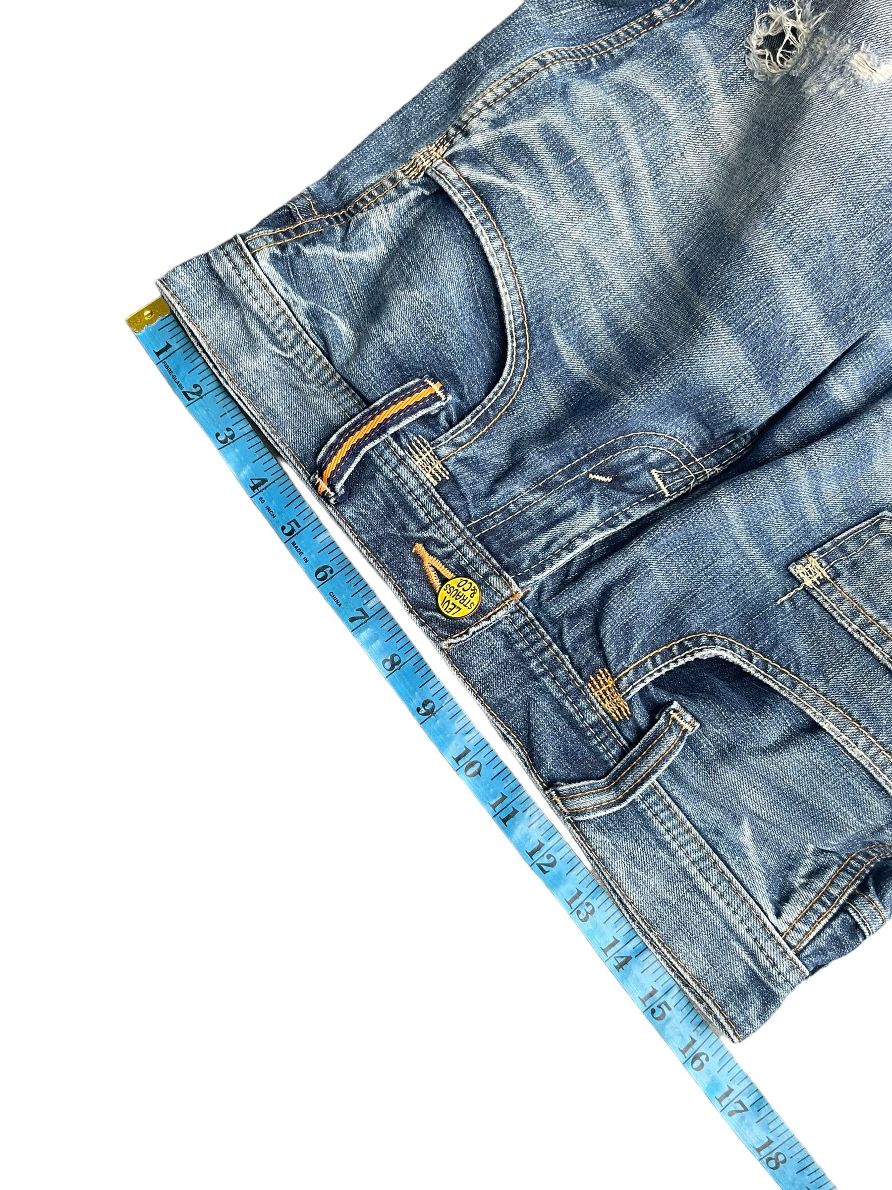 Levi's Levis Flare Distresed Denim Size 32" / US 10 / IT 46 - 3 Thumbnail
