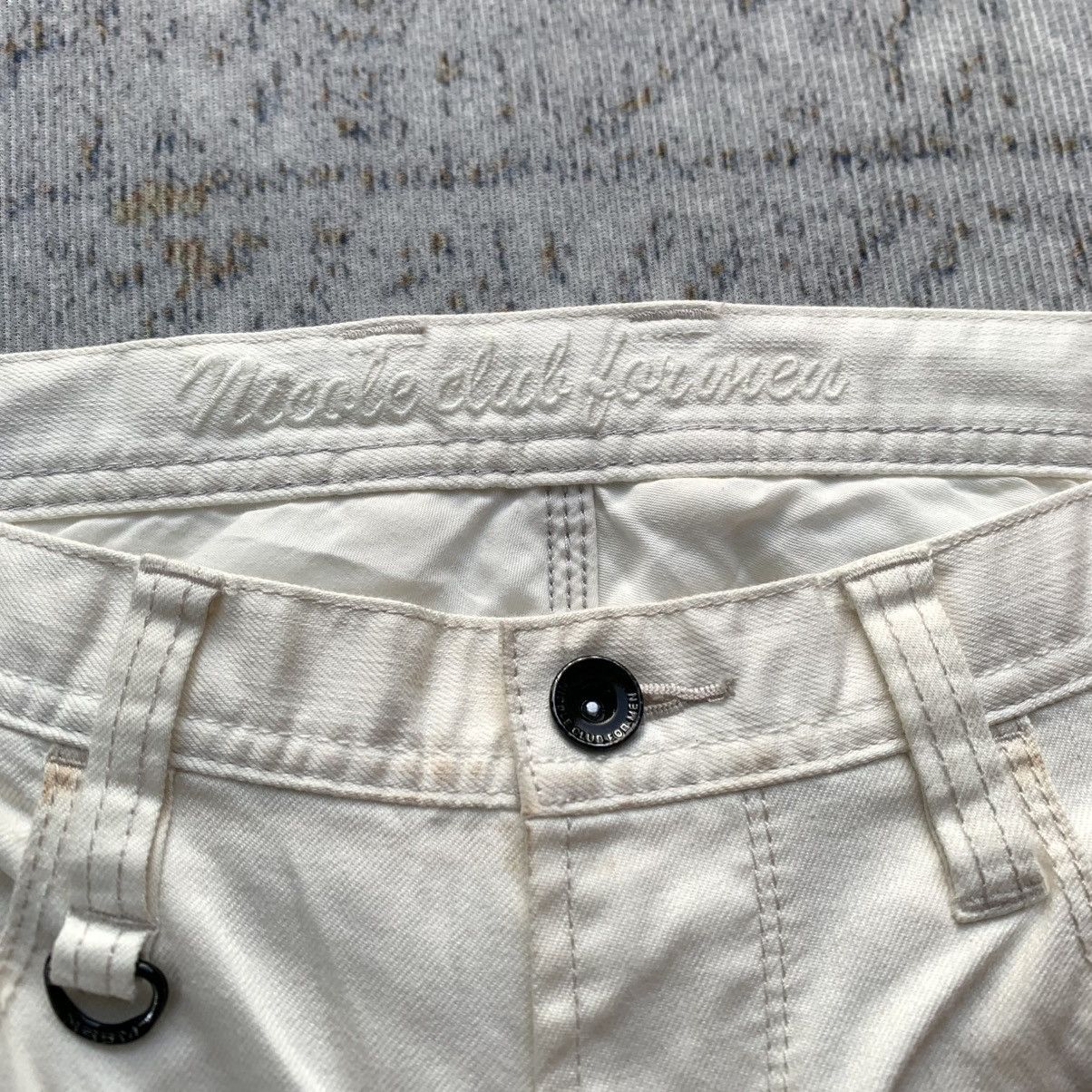 Rare 2000s NCFM Flared Multi Zipper Pants