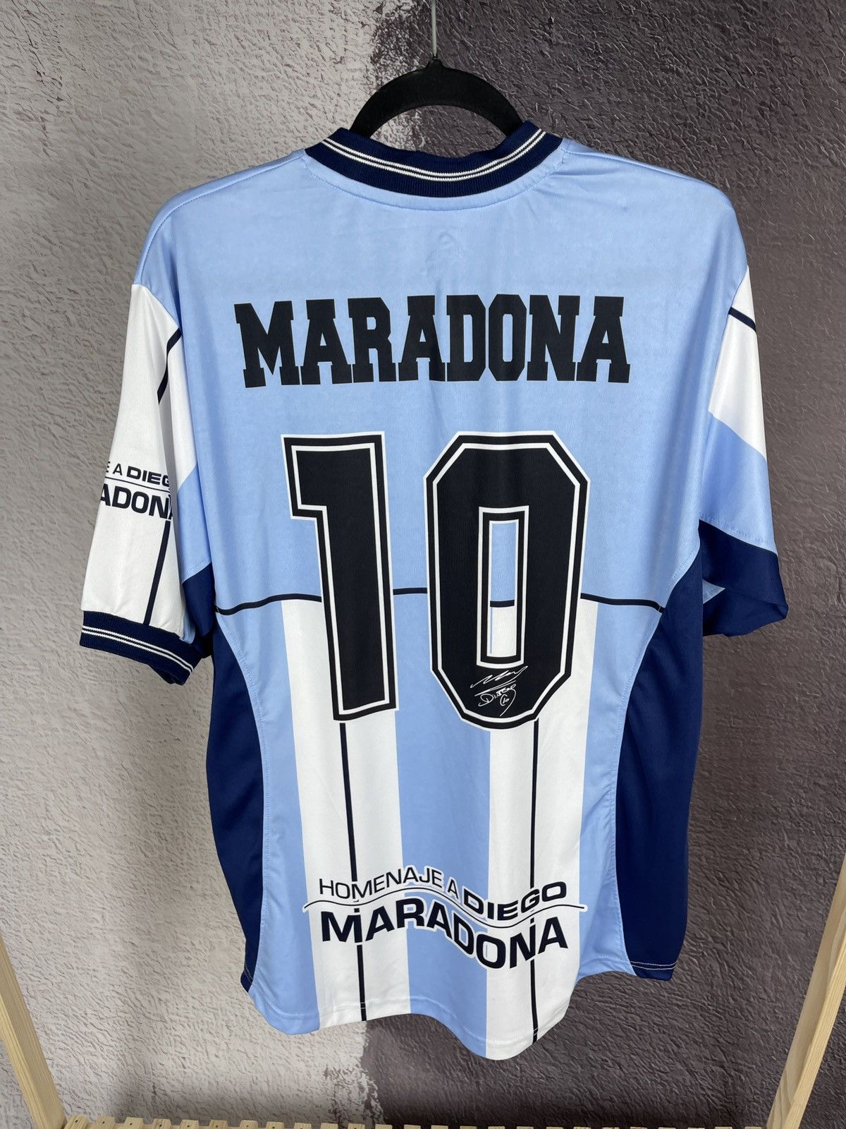 Other Limited Edition Jersey Argentina Maradona football soccer Size US M / EU 48-50 / 2 - 13 Thumbnail