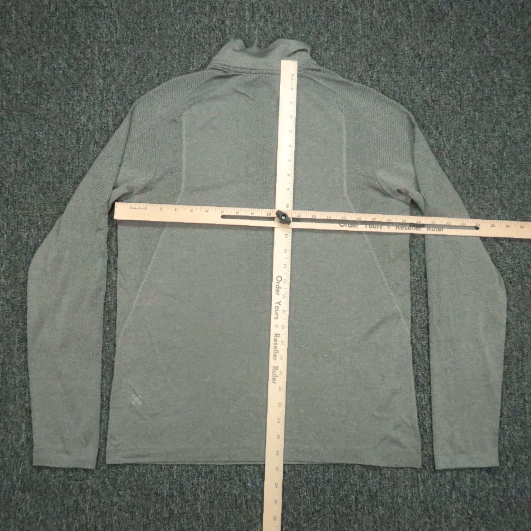 Lululemon Lululemon Pullover Men Medium Gray Metal Vent Tech Half Zip Lightweight Cycling Size US M / EU 48-50 / 2 - 6 Thumbnail