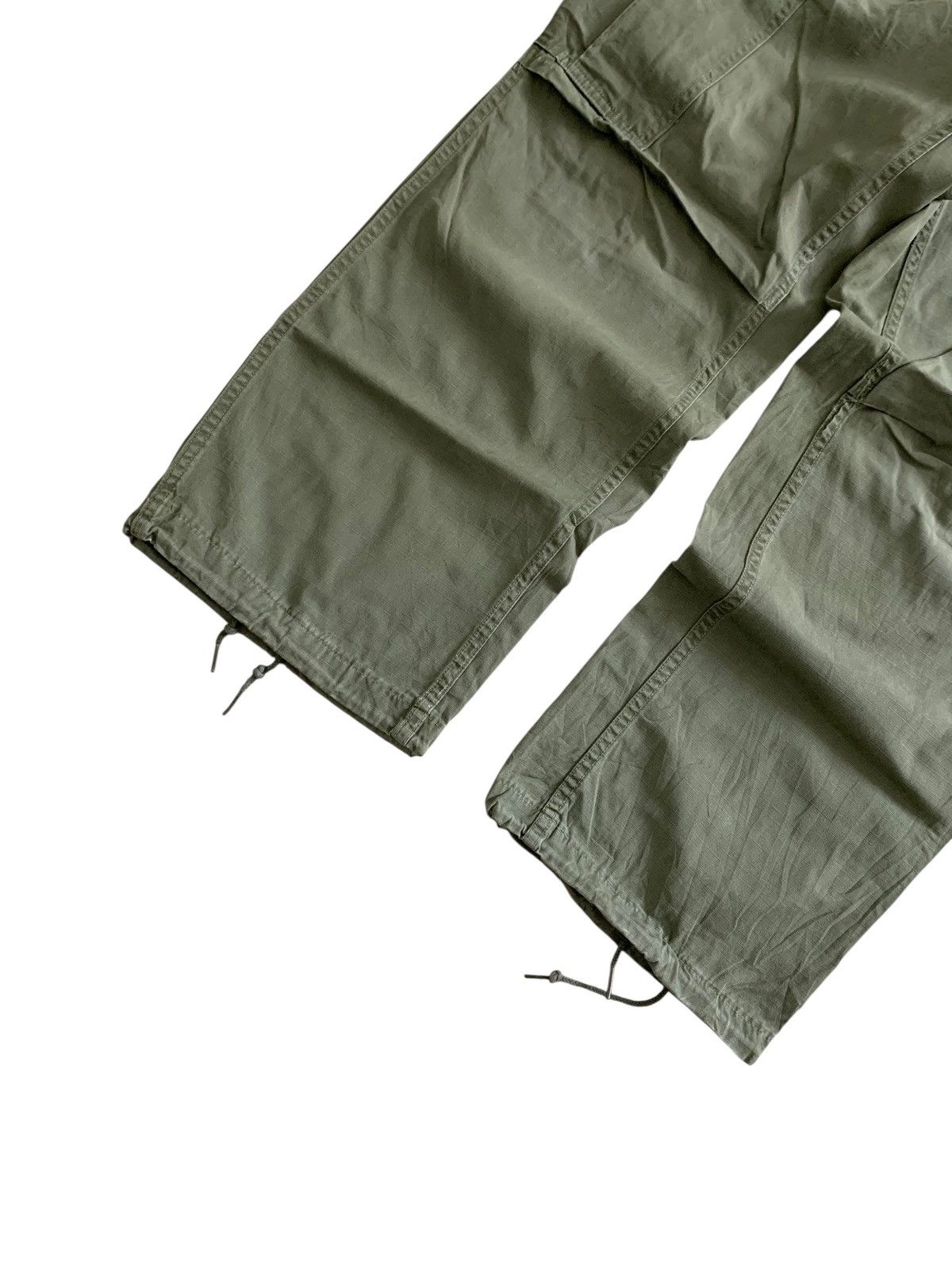 Vintage Last📦Vintage 60s Us Army Jungle Ripstop argo Trousers Size US 28 / EU 44 - 2 Thumbnail
