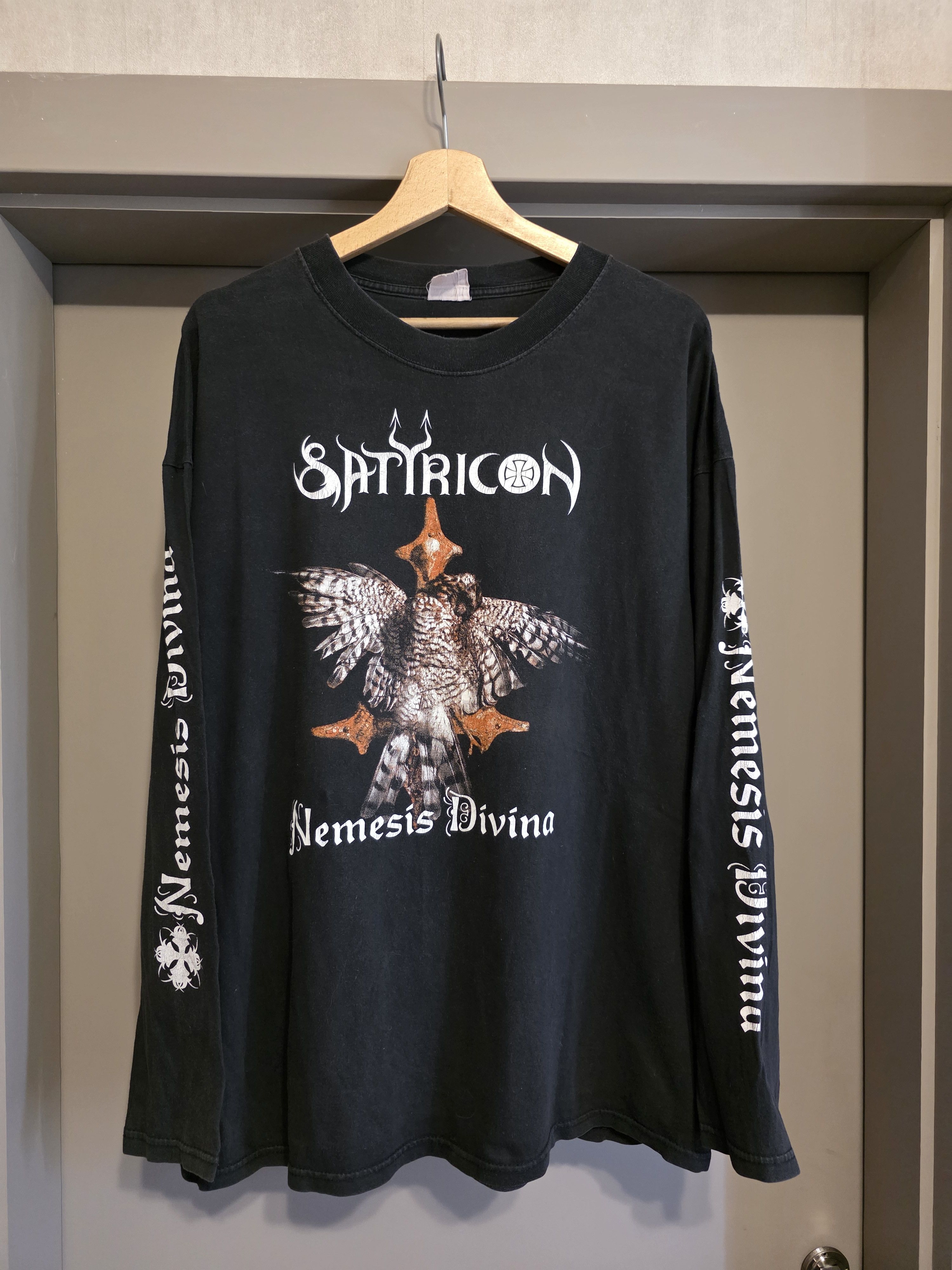 Vintage Vintage 90s Satyricon Nemesis Divina Longsleeve Size US XL / EU 56 / 4 - 1 Thumbnail