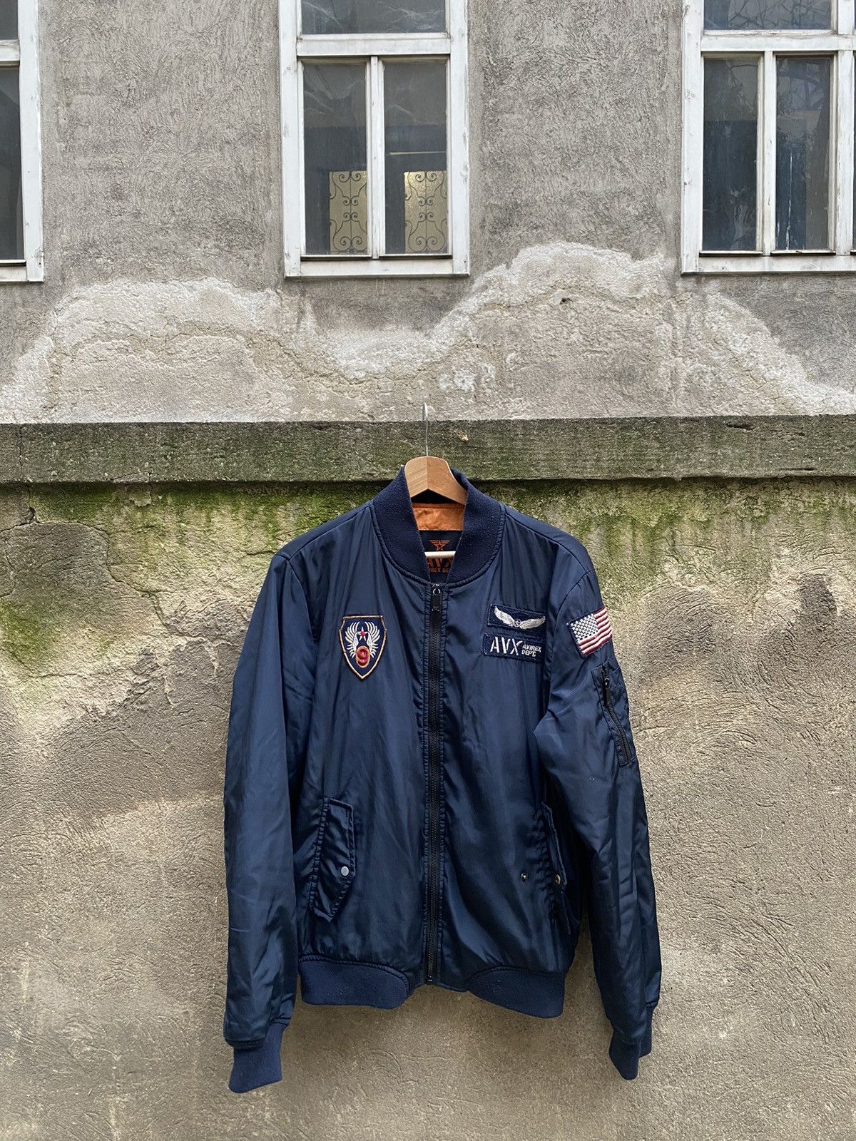 Avirex Avirex Nylon Patches Bomber Jacket Size US M / EU 48-50 / 2 - 1 Thumbnail
