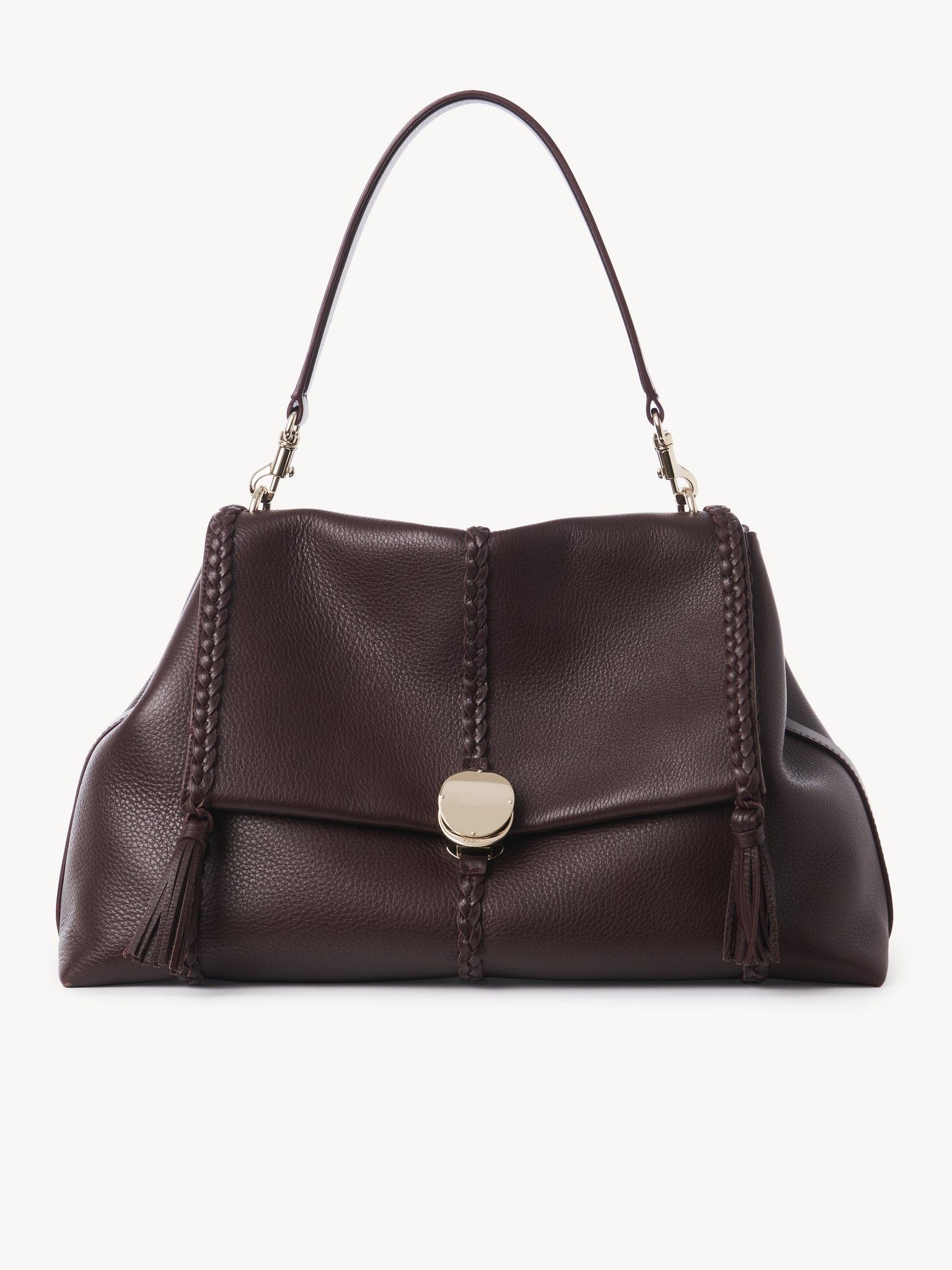 Chloe o1loc1c1224 Size: OS / CHC24 Penelope Large Bag Deep Violin Size ONE SIZE - 1 Thumbnail