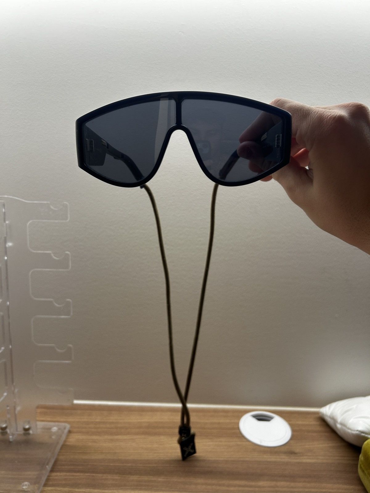 Kenzo Oversized kenzo strap sunglasses Size ONE SIZE - 4 Thumbnail