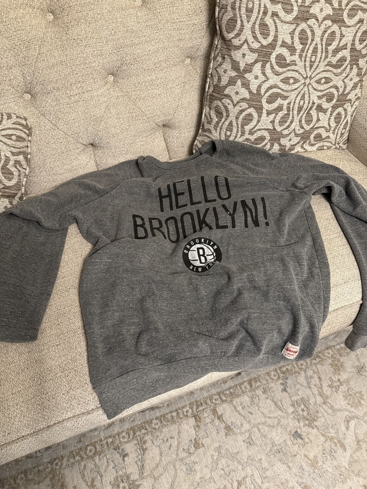Other Sportiqe Hello Brooklyn Nets sweater size XL Size US XL / EU 56 / 4 - 5 Thumbnail