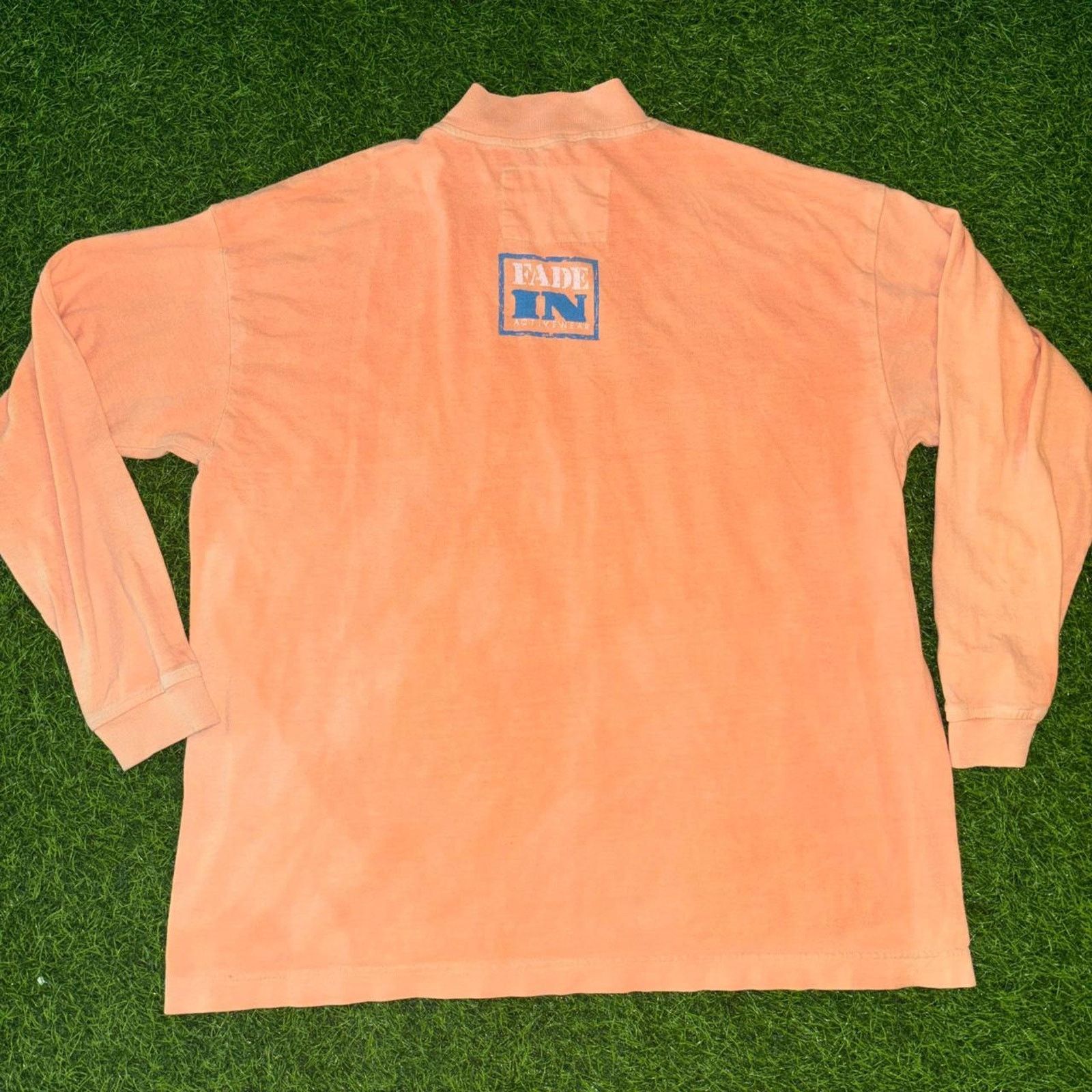 Other Vintage Peach 80s Fade Graphic Long Sleeve Size US XL / EU 56 / 4 - 2 Thumbnail