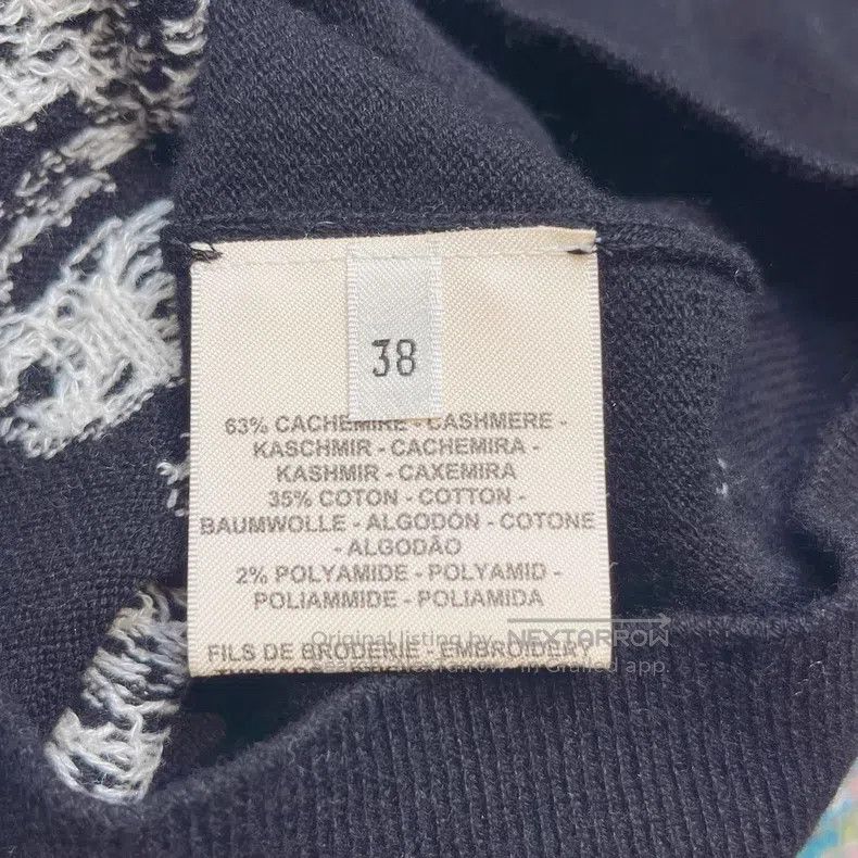 Hermes Hermes Short Sleeve Round Neck Cashmere Sweater Size XS / US 0-2 / IT 36-38 - 4 Thumbnail
