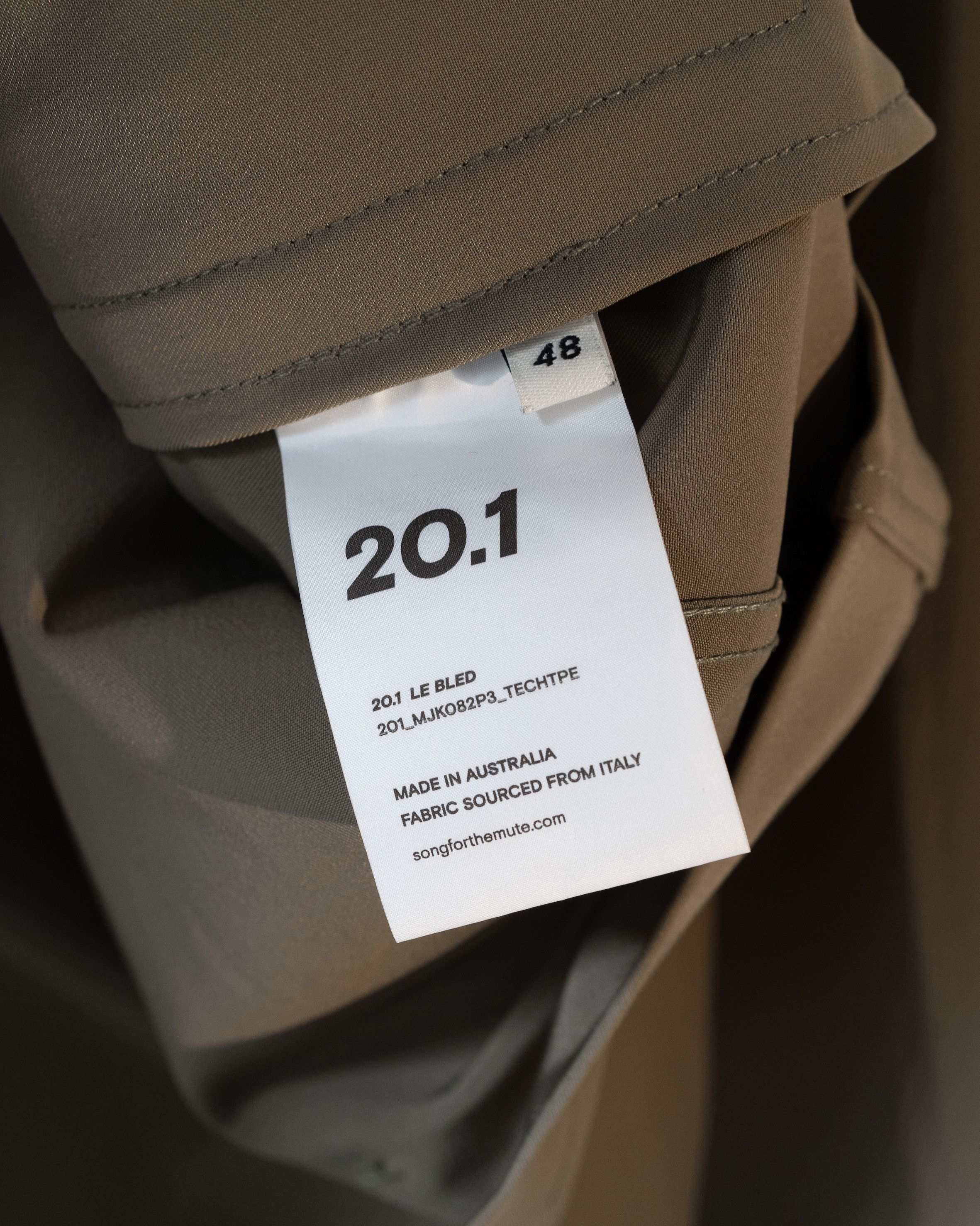 Song For The Mute 20.1 (SS20) 'Le Bled' Worker Jacket Size US M / EU 48-50 / 2 - 8 Thumbnail