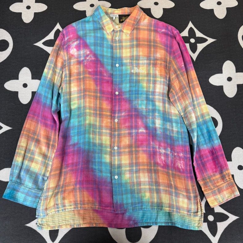 Loewe LOEWE Zaen chessboard shirt jacket Size XS / US 0-2 / IT 36-38 - 1 Thumbnail