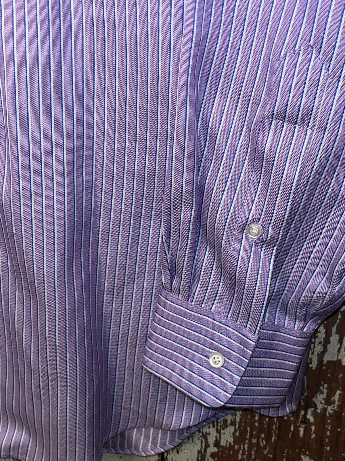 Jos. A. Bank Jos. A. Bank purple Non-iron Button down shirt, mens 16-34 Size 42R - 3 Thumbnail